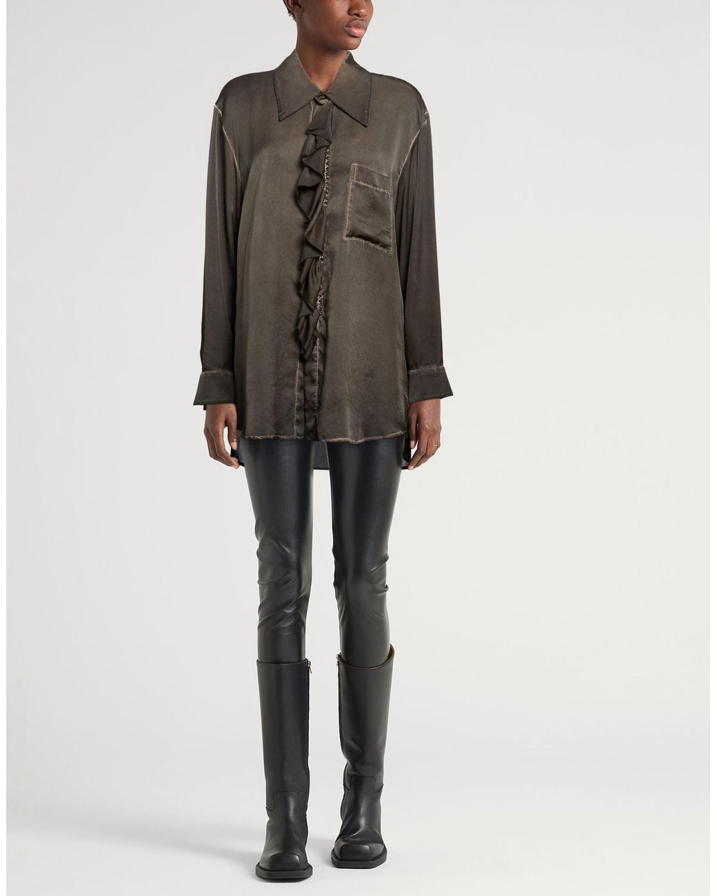 Camicia di Uma Wang in Brown