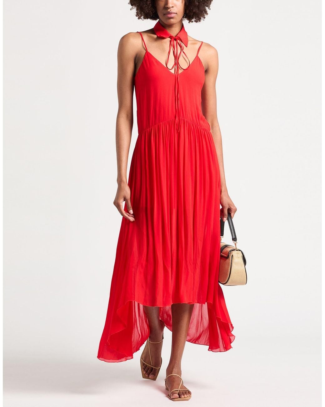 Aniye By Red Maxi Dress Viscose