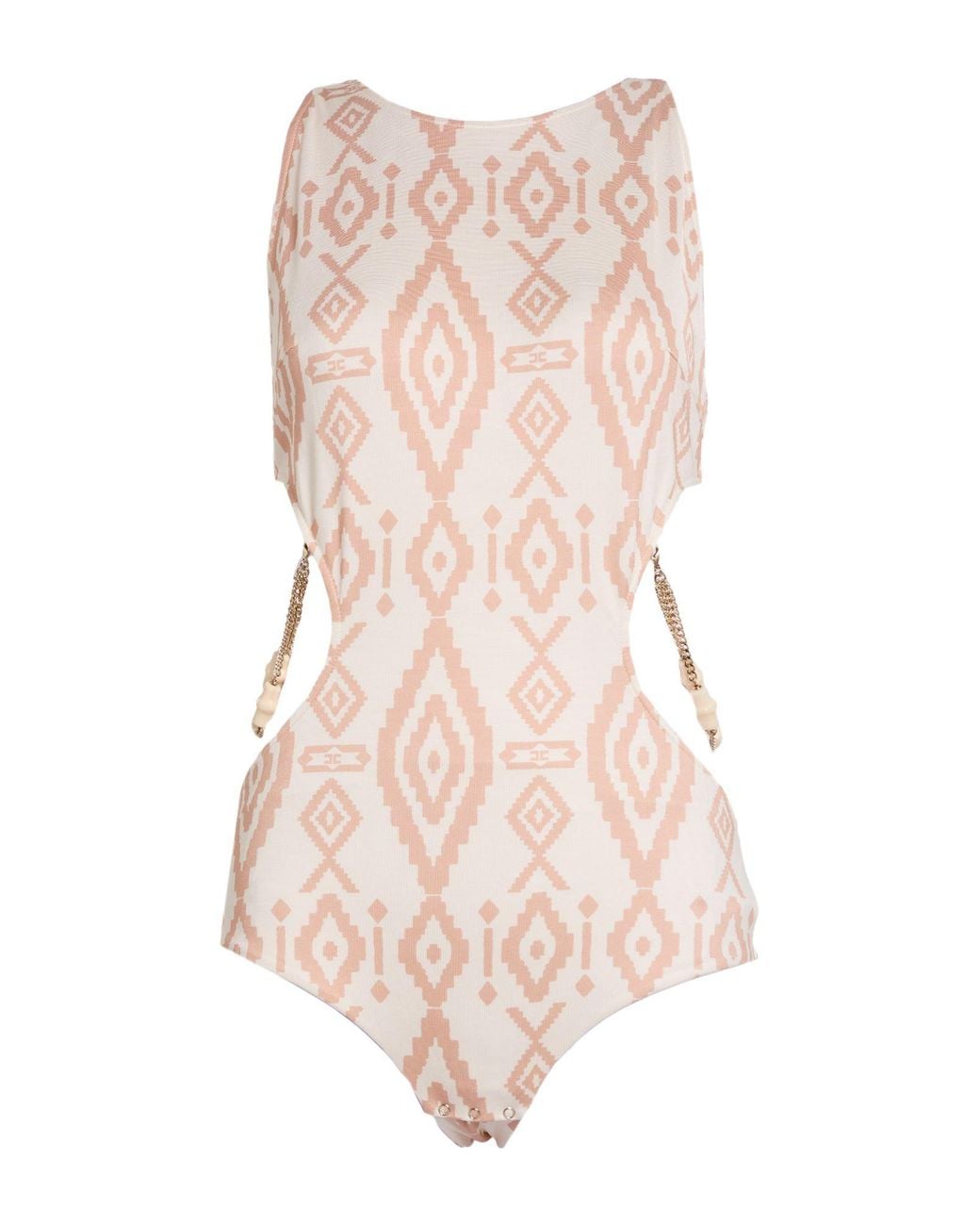 Elisabetta Franchi Pink Bodysuit Viscose