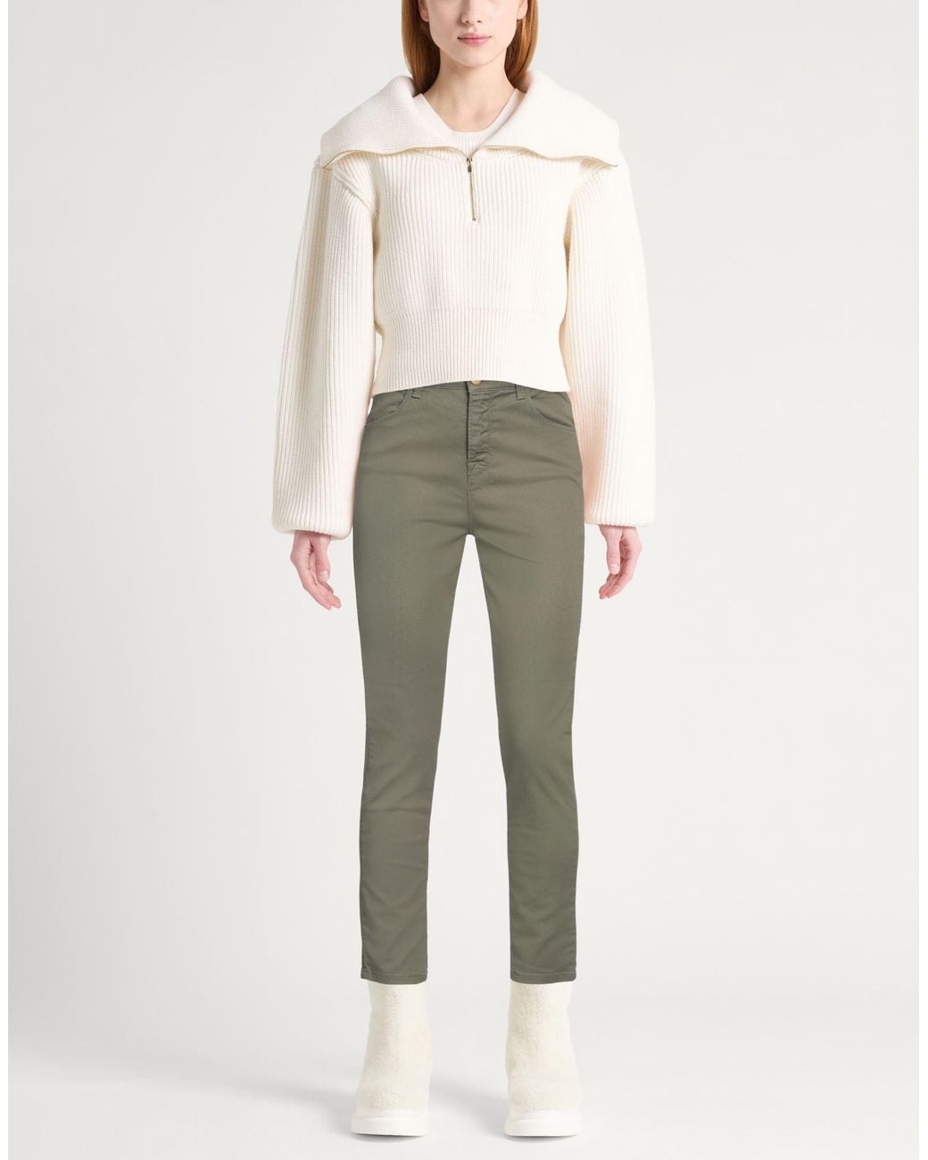 Amen Gray Pants Cotton