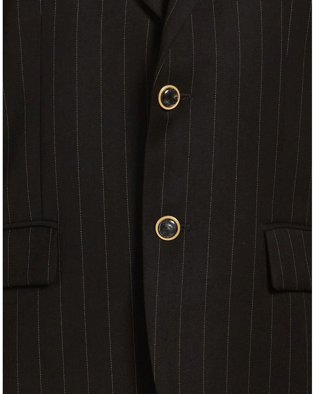 MARSĒM Black Blazer Polyester, Viscose, Elastane for men