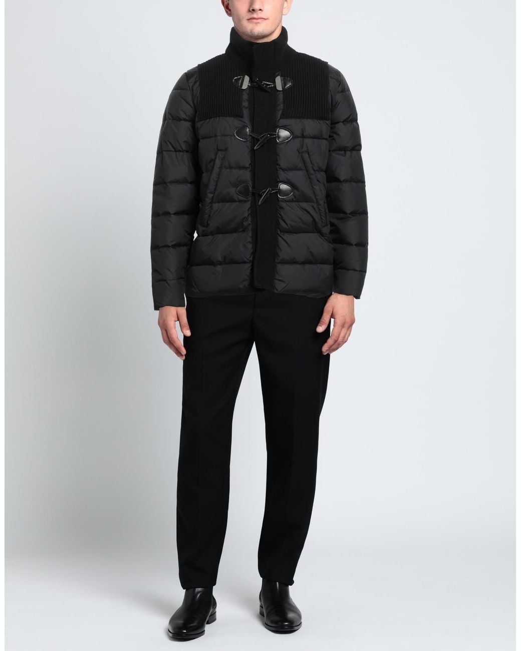 Bark Black Puffer for men