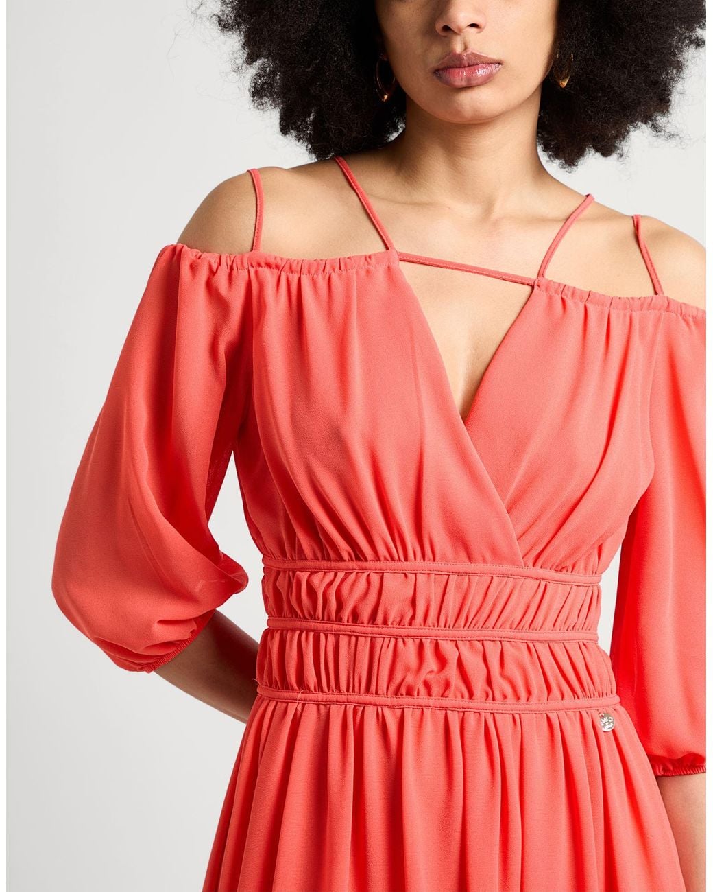 Rebel Queen Red Mini Dress Polyester