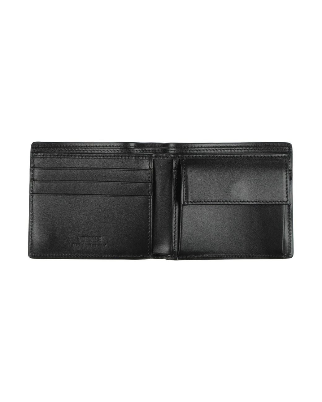 Billetera Versace de hombre de color Black