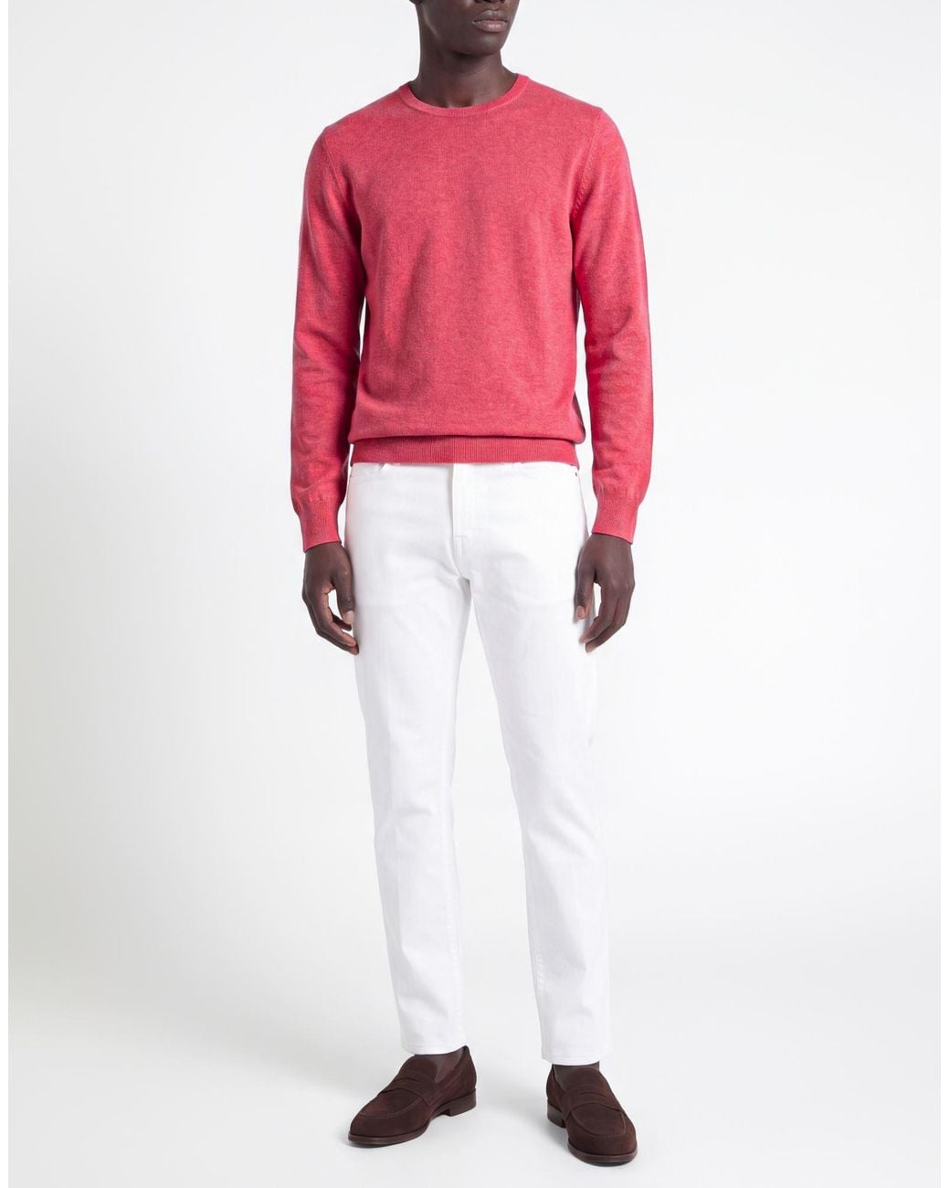 Pullover di Gran Sasso in Pink da Uomo