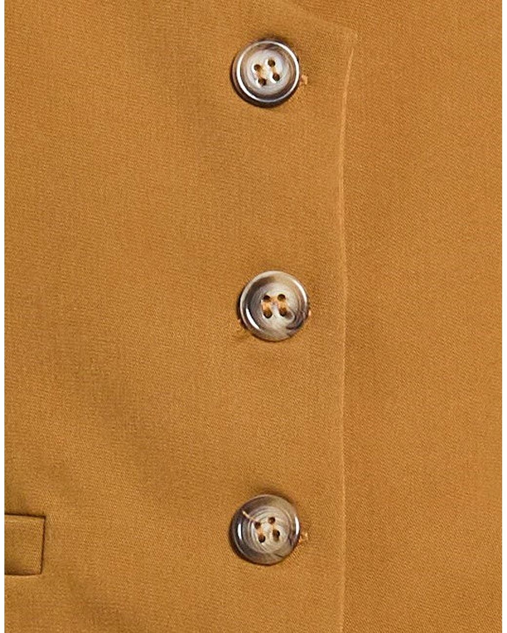 Dixie Brown Tailored Vest Polyester, Viscose, Elastane