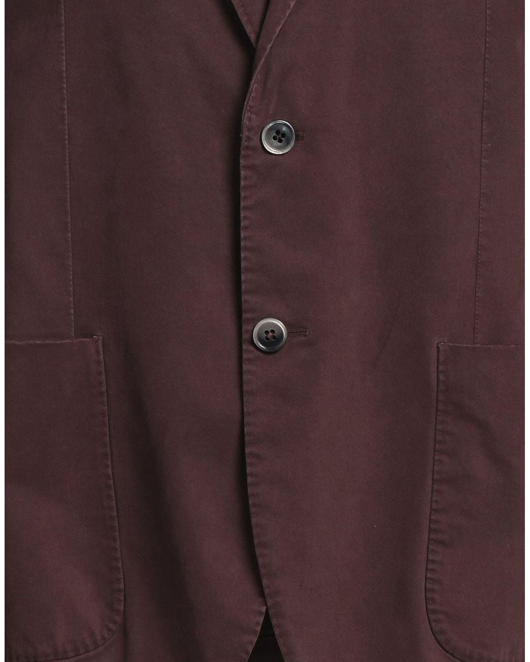 L.b.m. 1911 Purple Blazer Cotton, Elastane for men