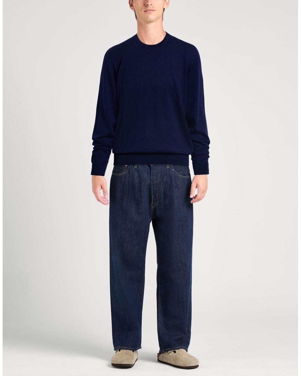 Drumohr Blue Jumper for men