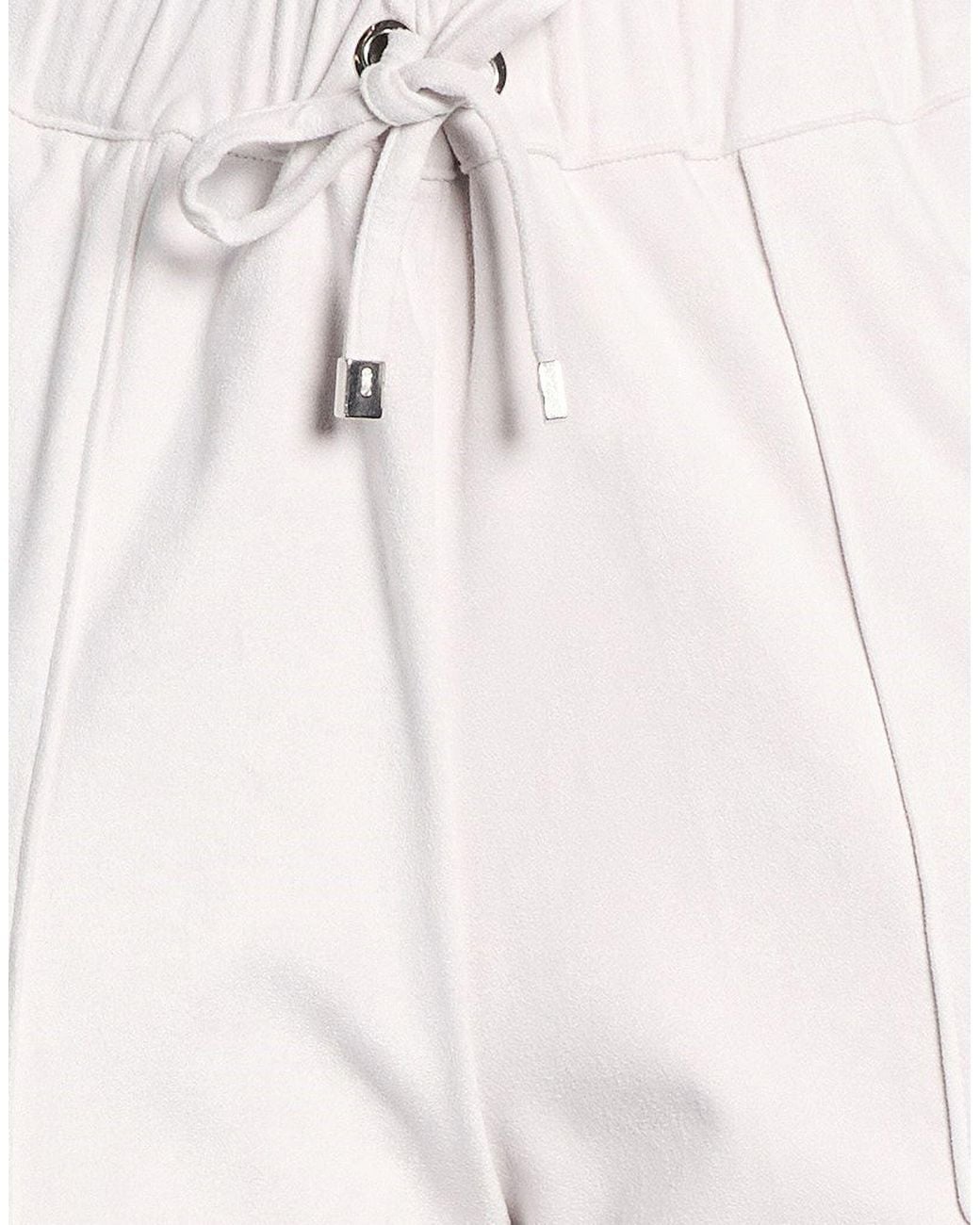 Purotatto White Pants Polyester, Elastane