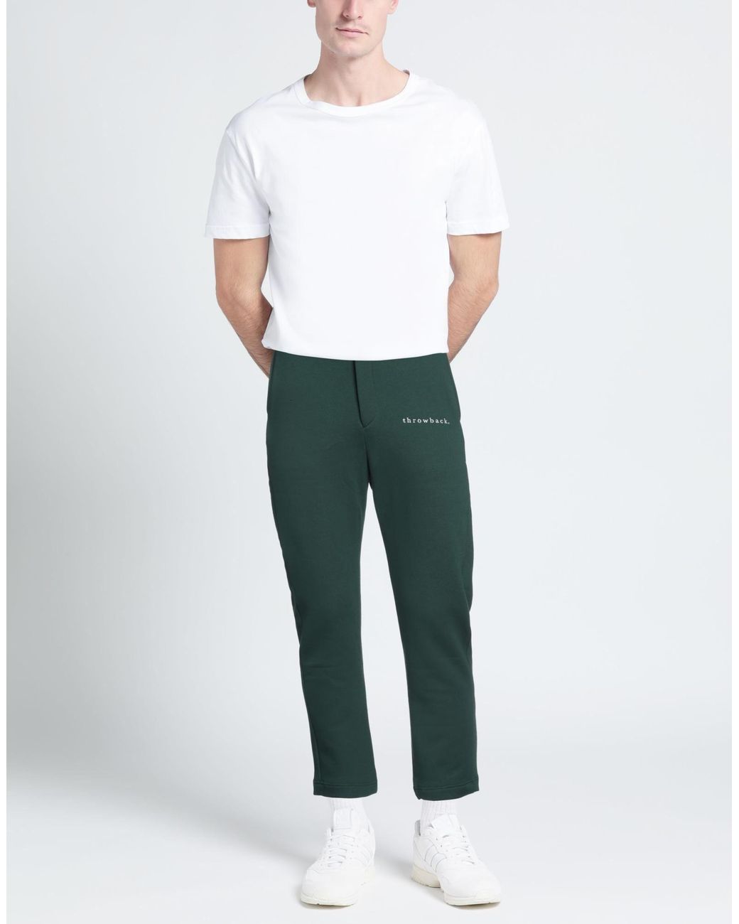 Throwback. Green Trouser for men