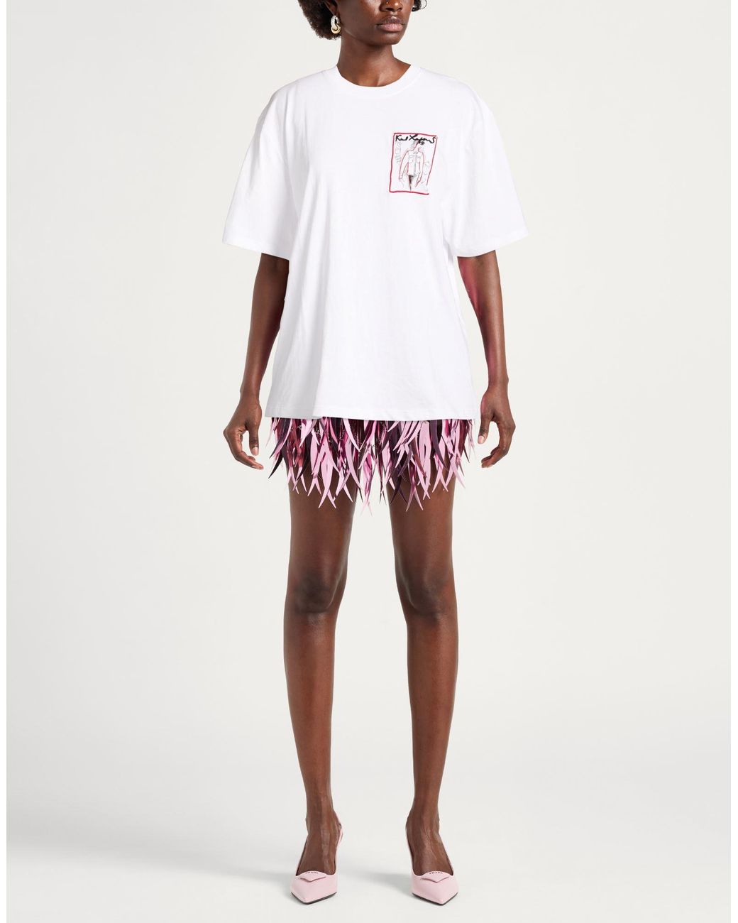 Karl Lagerfeld White T-Shirt