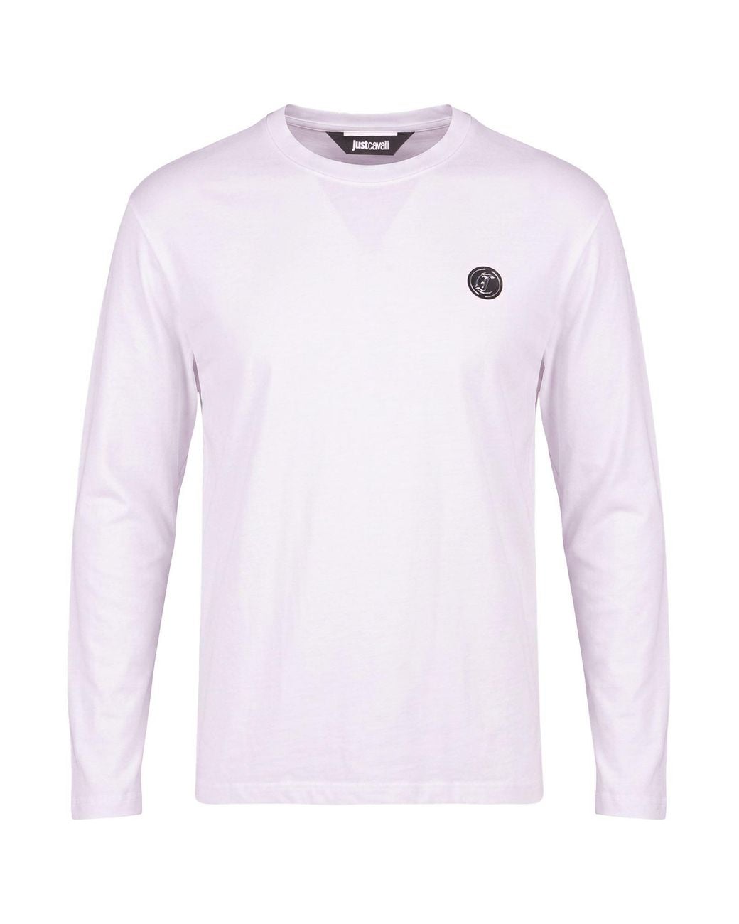 Just Cavalli Blue T-Shirt Cotton for men