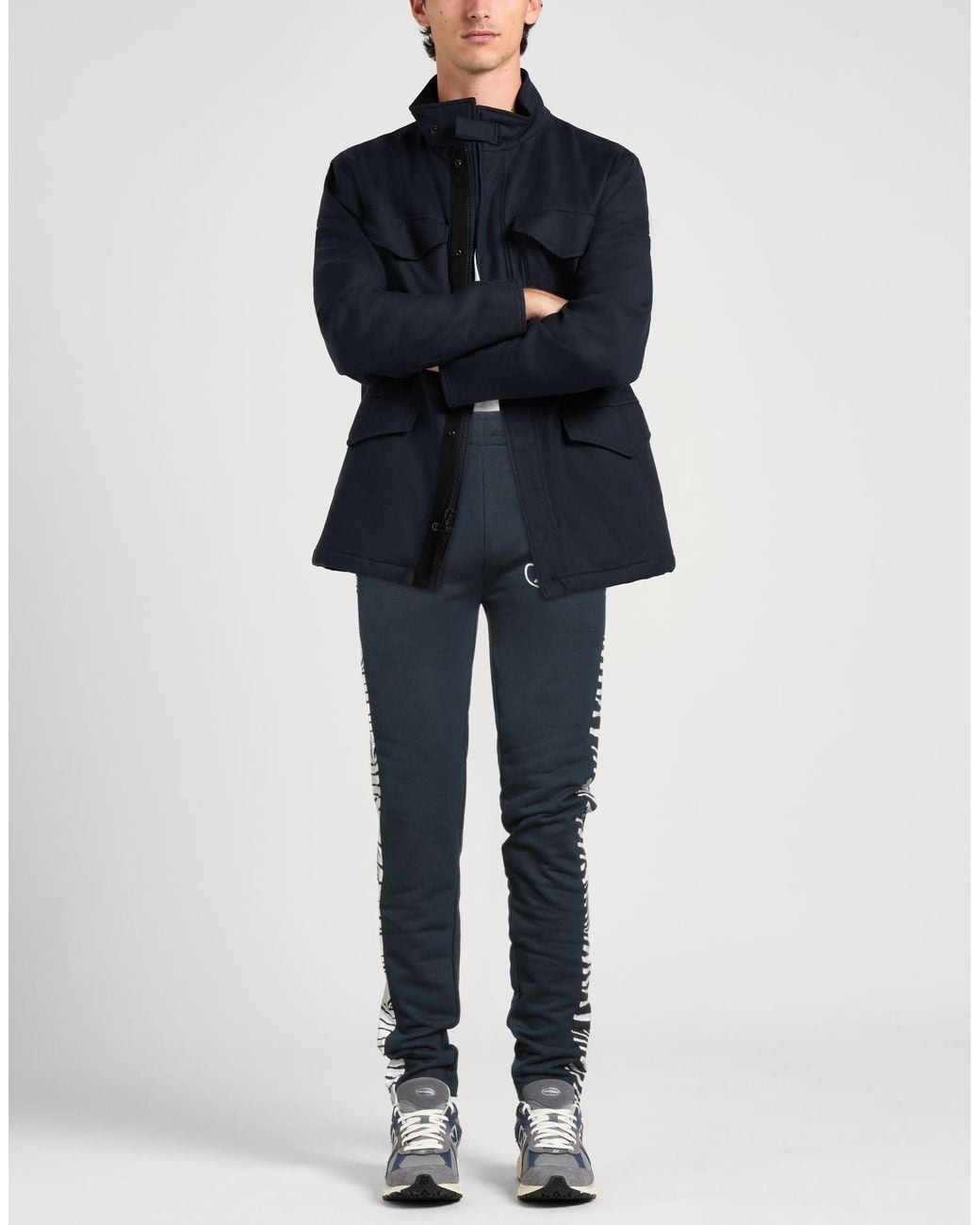 Roberto Cavalli Blue Pants for men