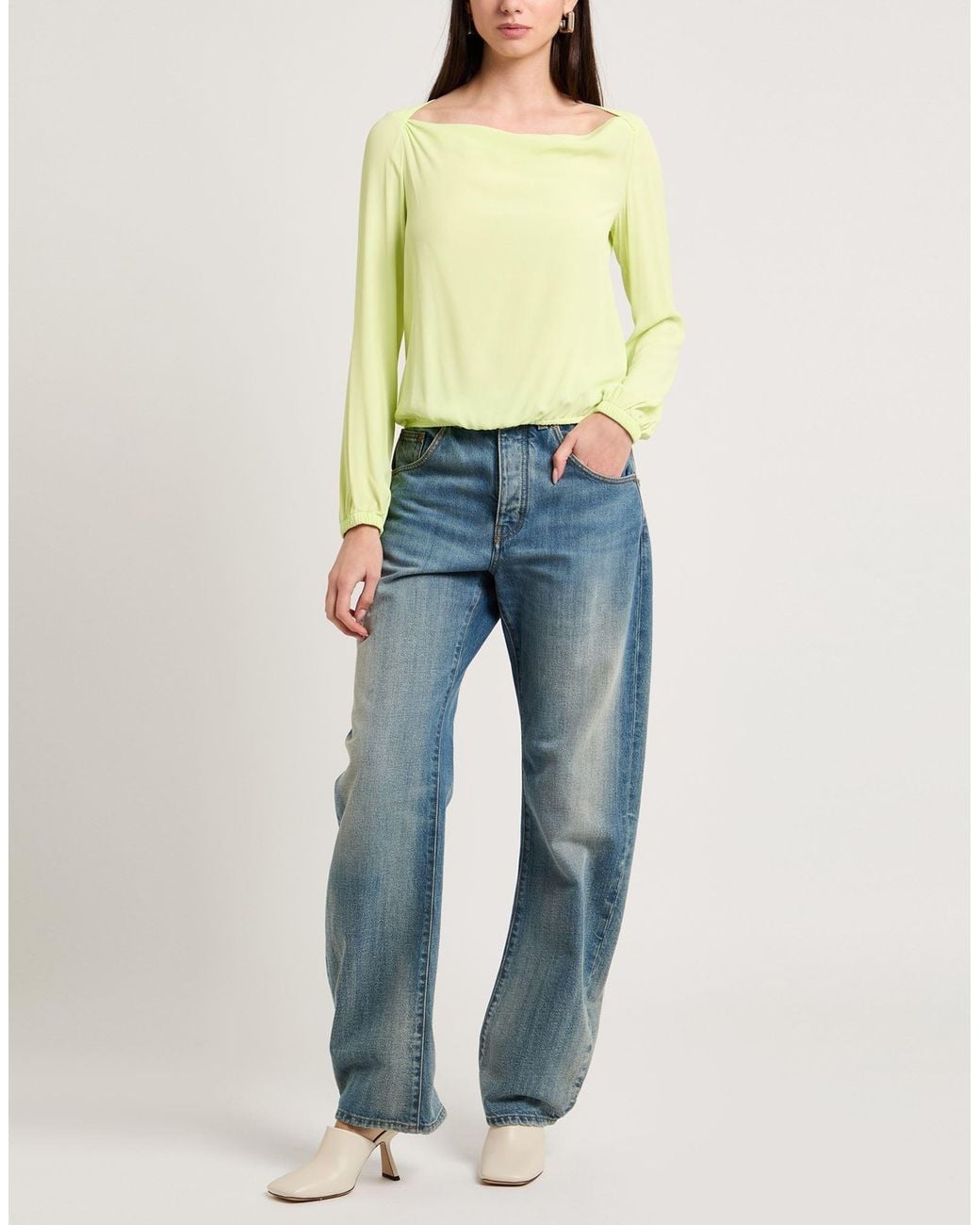 Patrizia Pepe Yellow Top