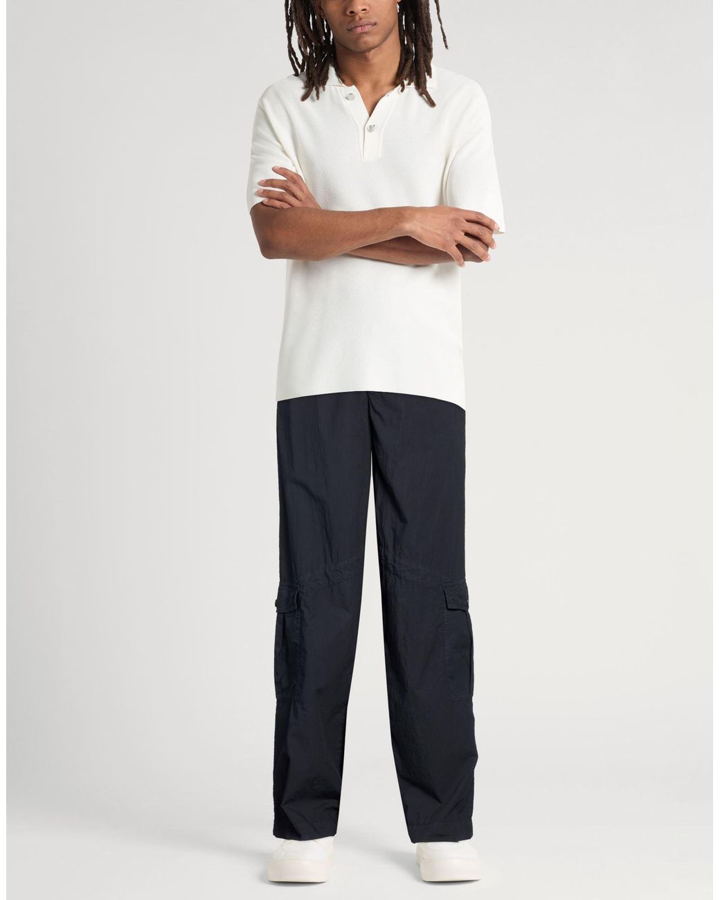 Dries Van Noten Blue Pants for men