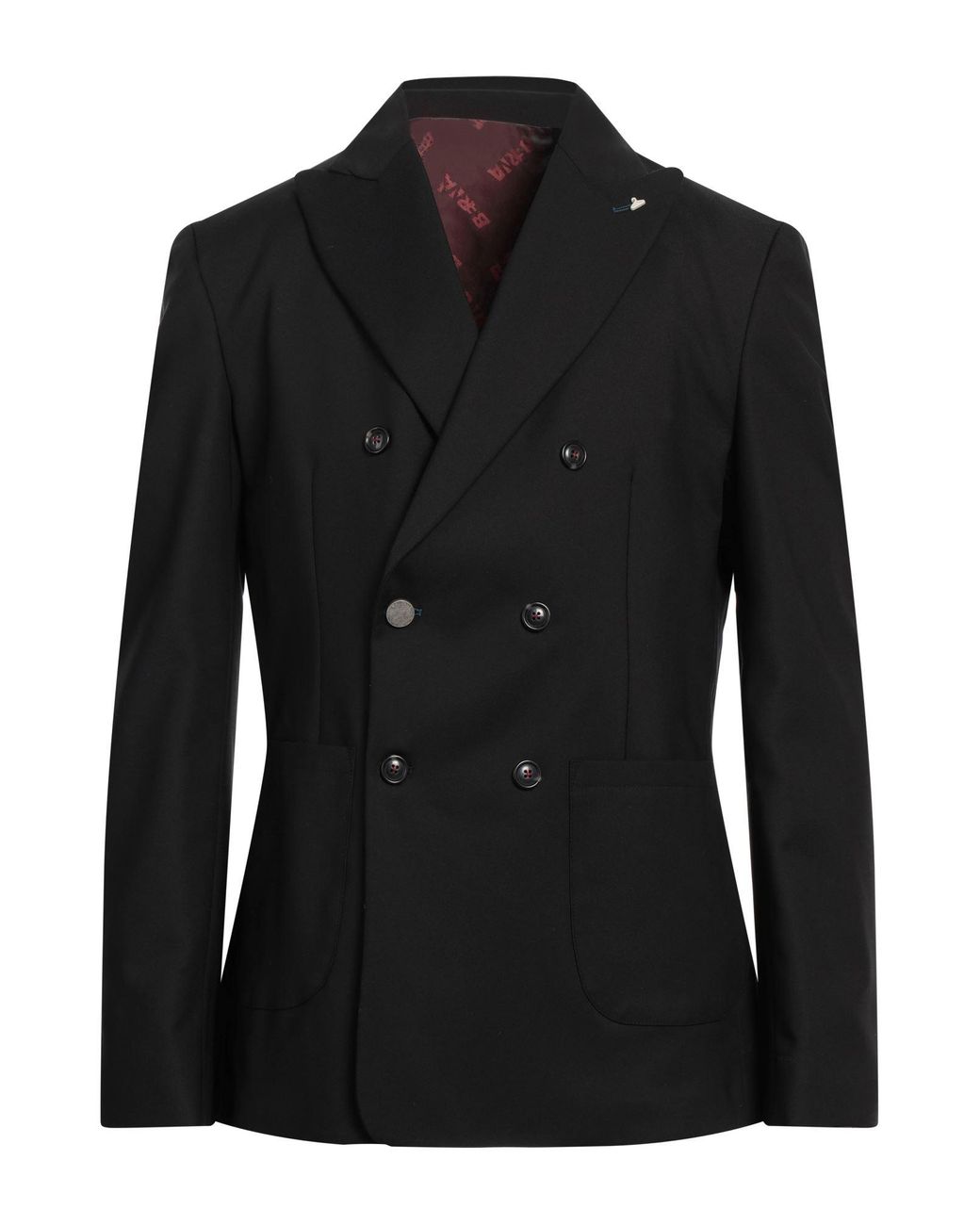 Berna Black Blazer for men