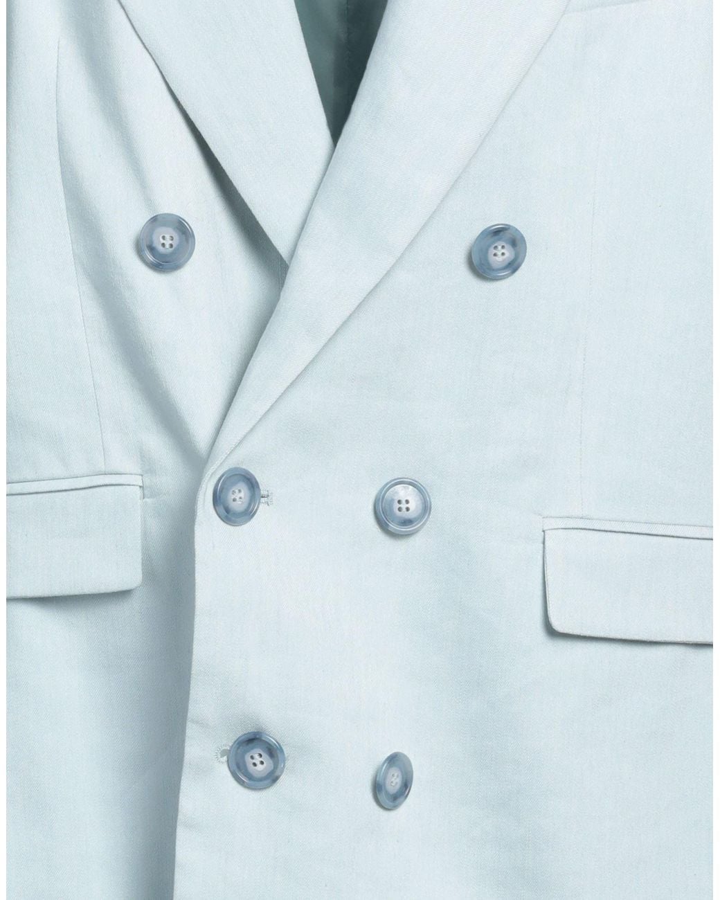 ANDAMANE Blue Sky Blazer Linen, Viscose, Elastane