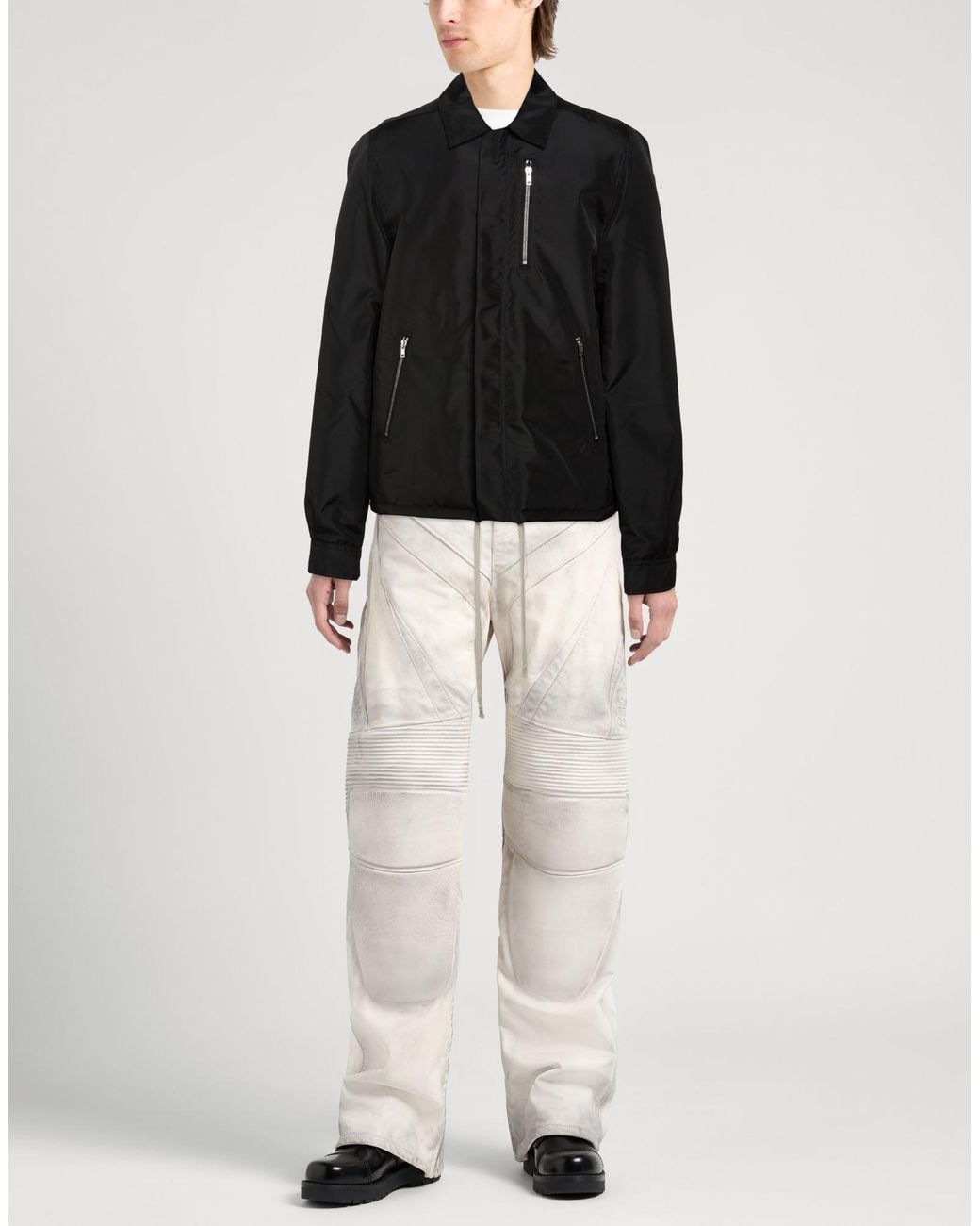 Rick Owens Black Jacket Polyamide for men