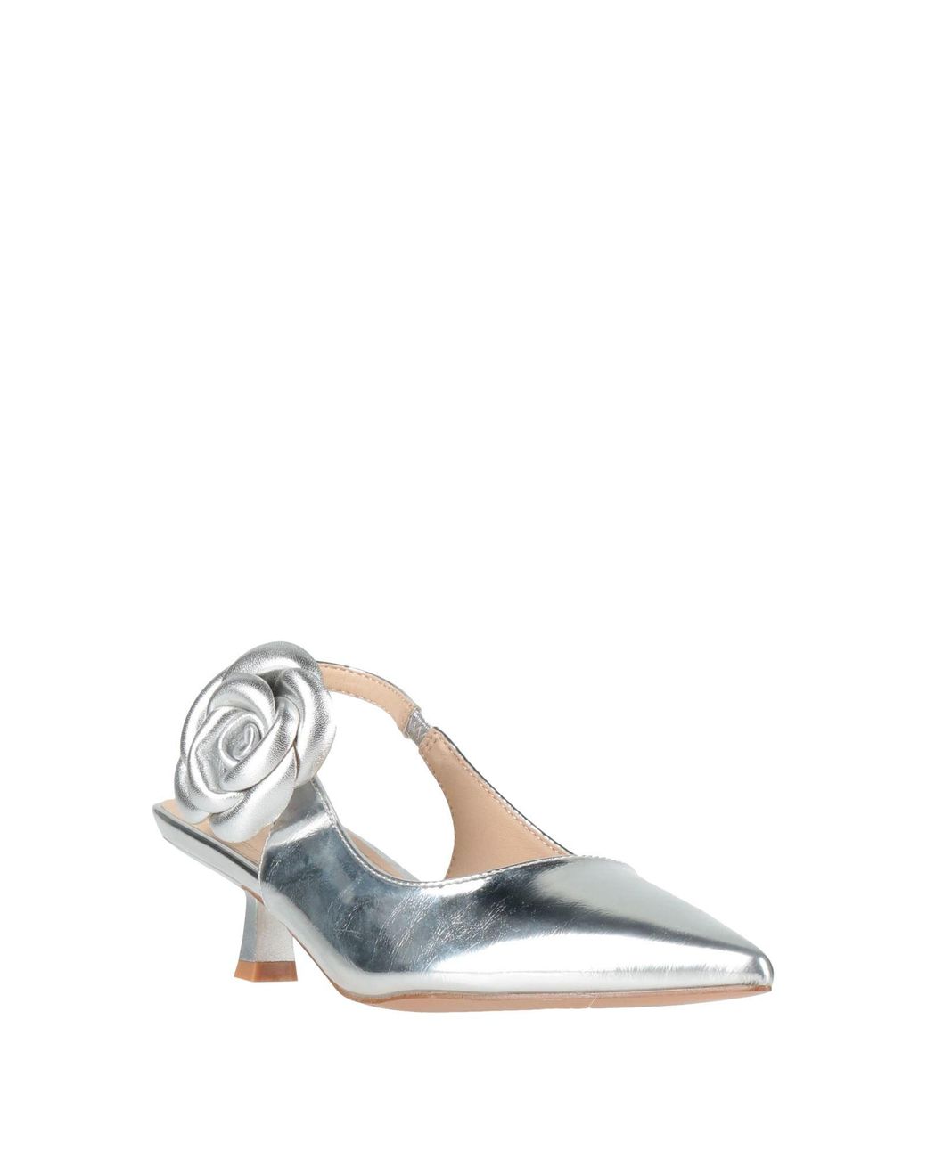 Twenty Four Haitch White Pumps