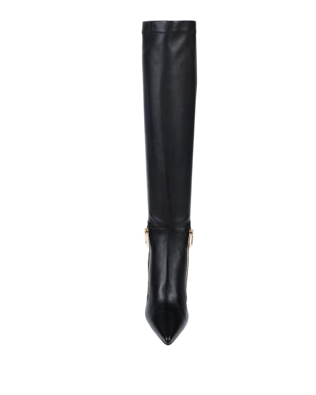 Roger Vivier Black Boot Leather