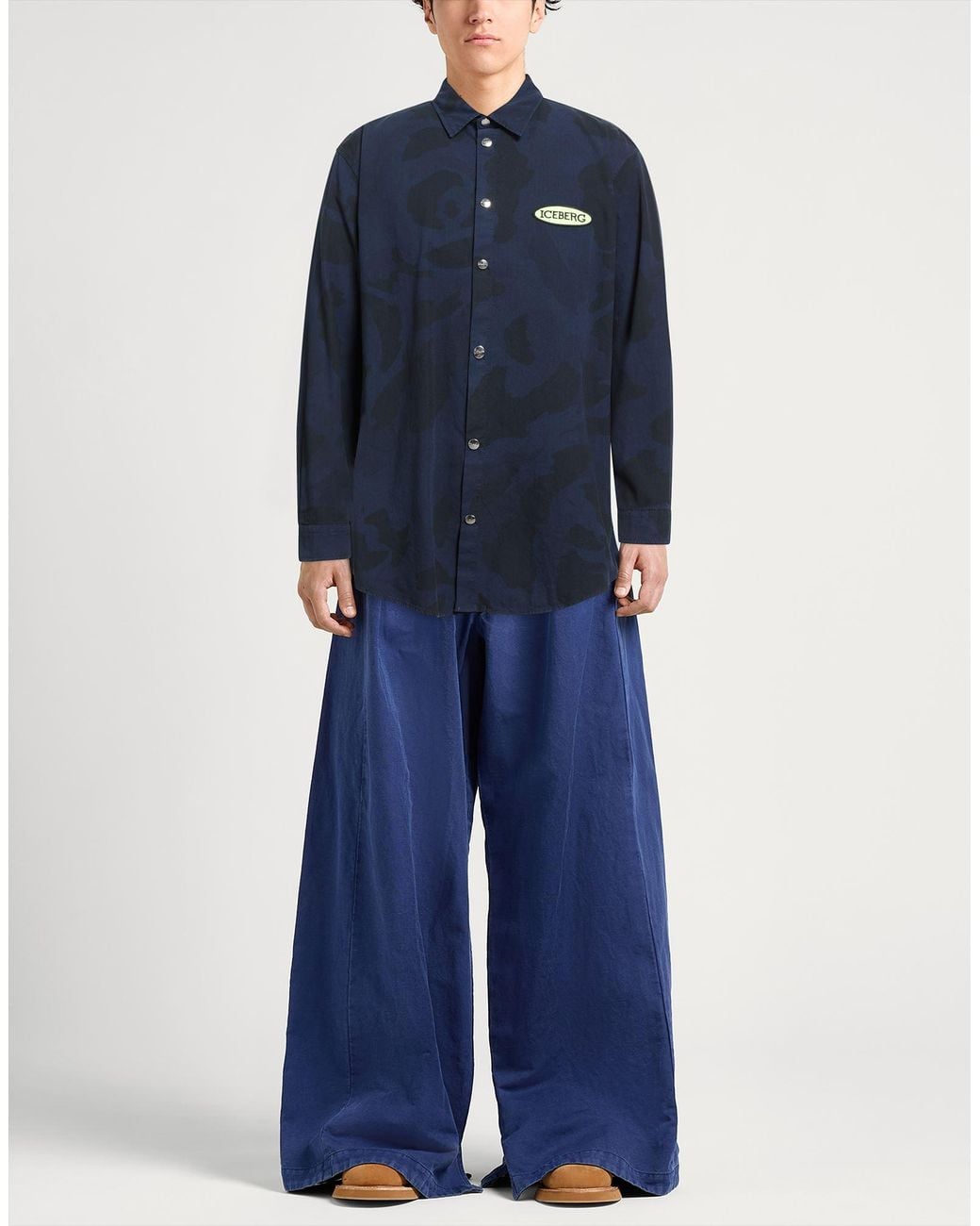 Iceberg Blue Shirt for men