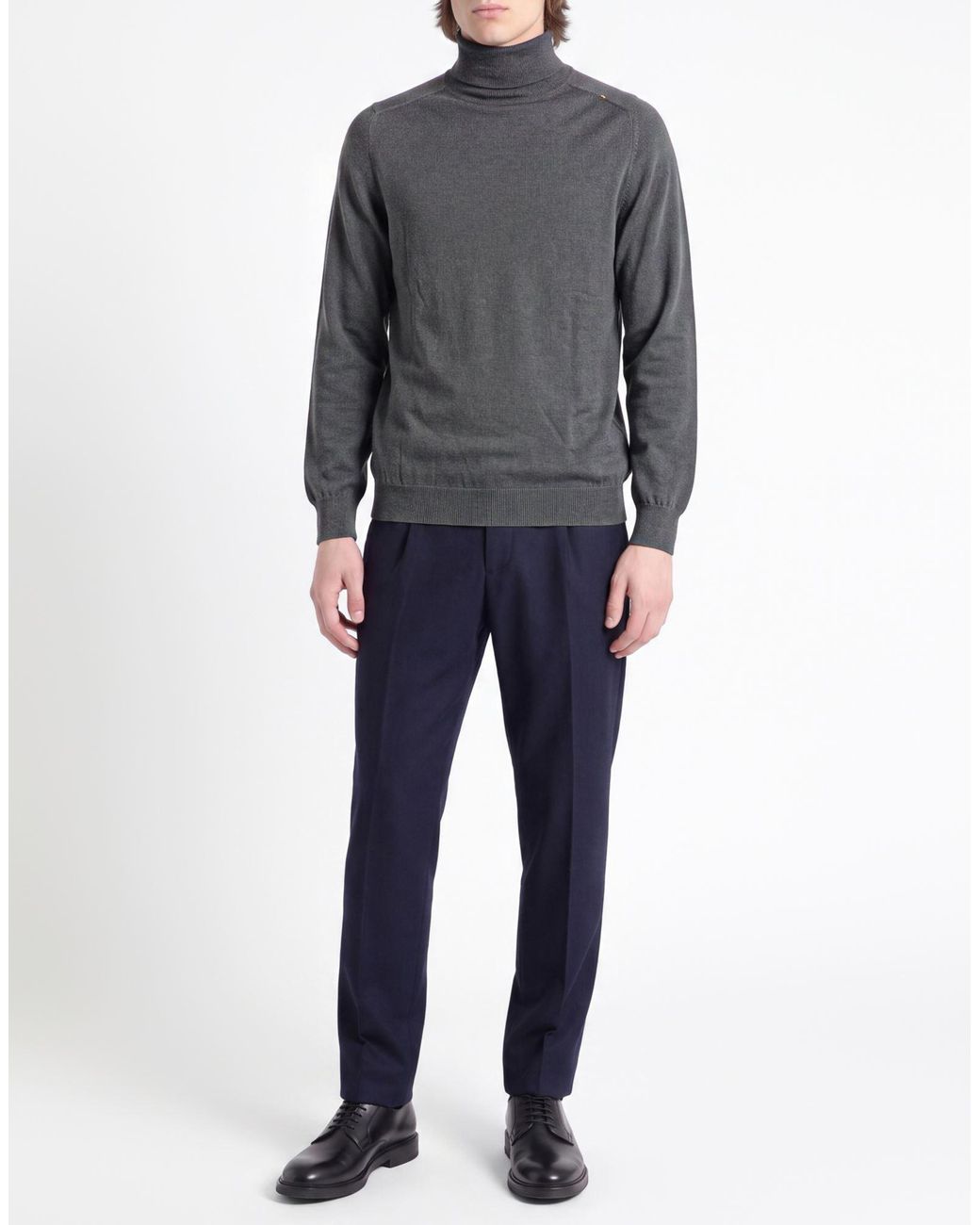 Fedeli Gray Turtleneck for men