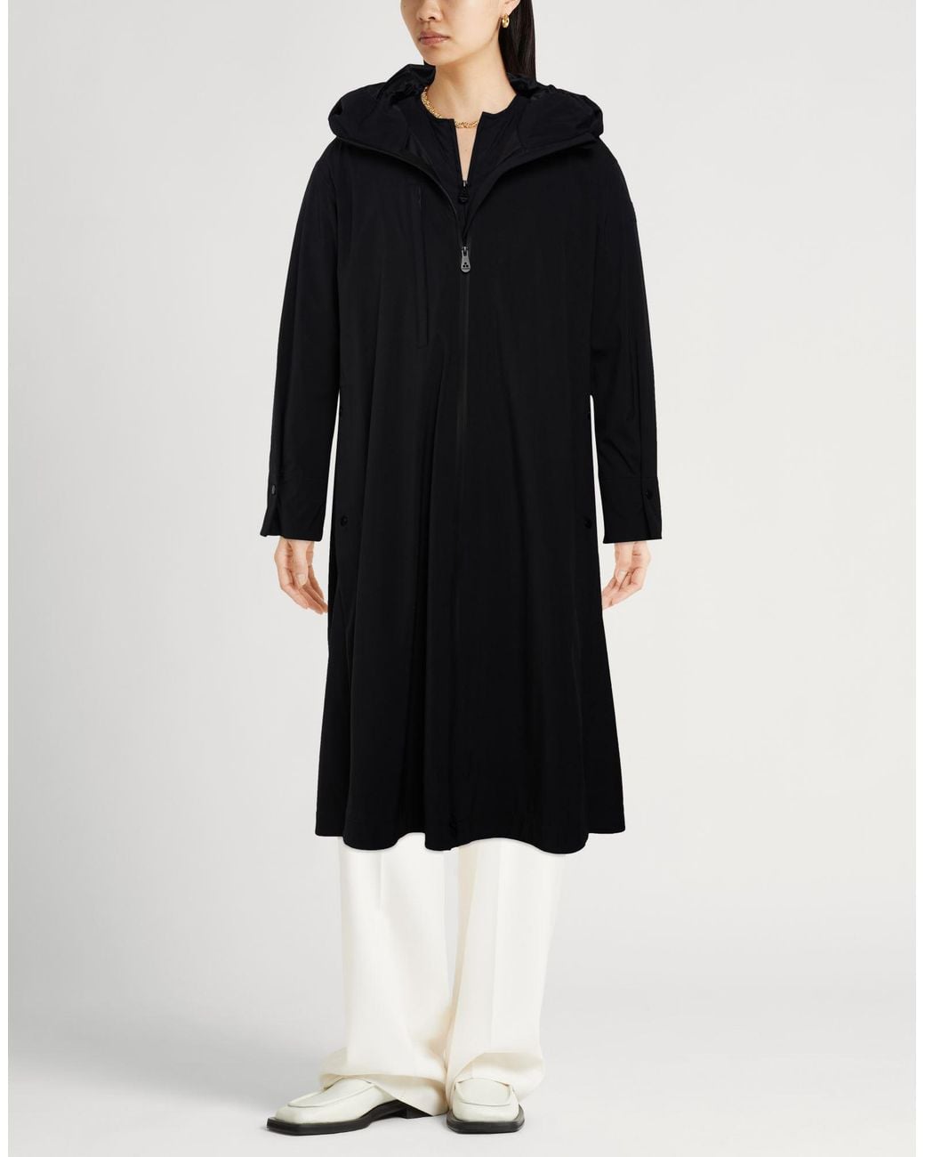 Peuterey Black Overcoat & Trench Coat