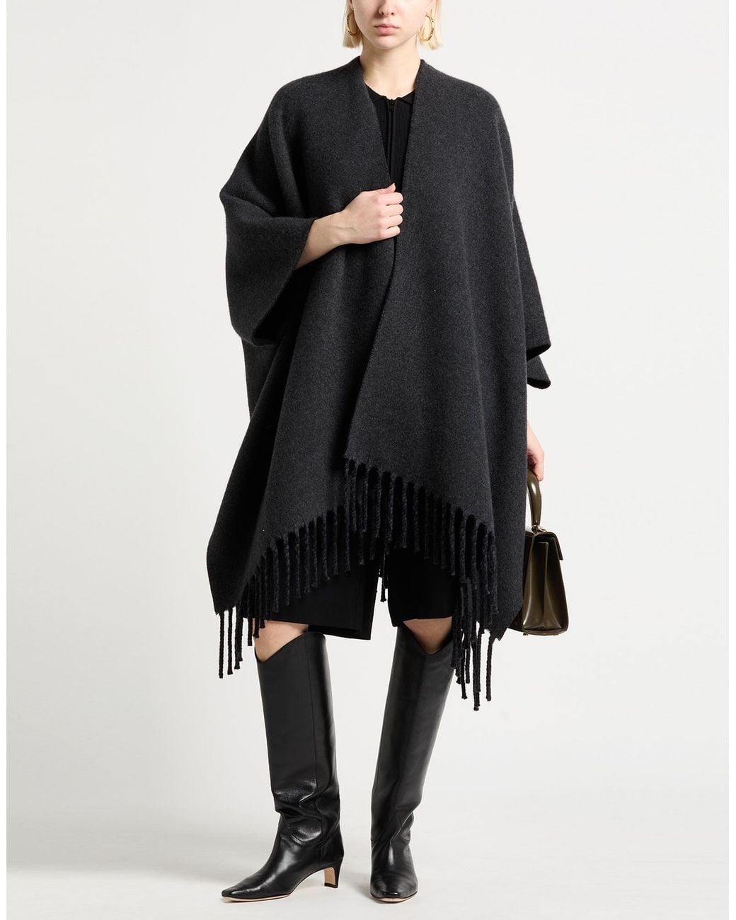 Brunello Cucinelli Black Cape