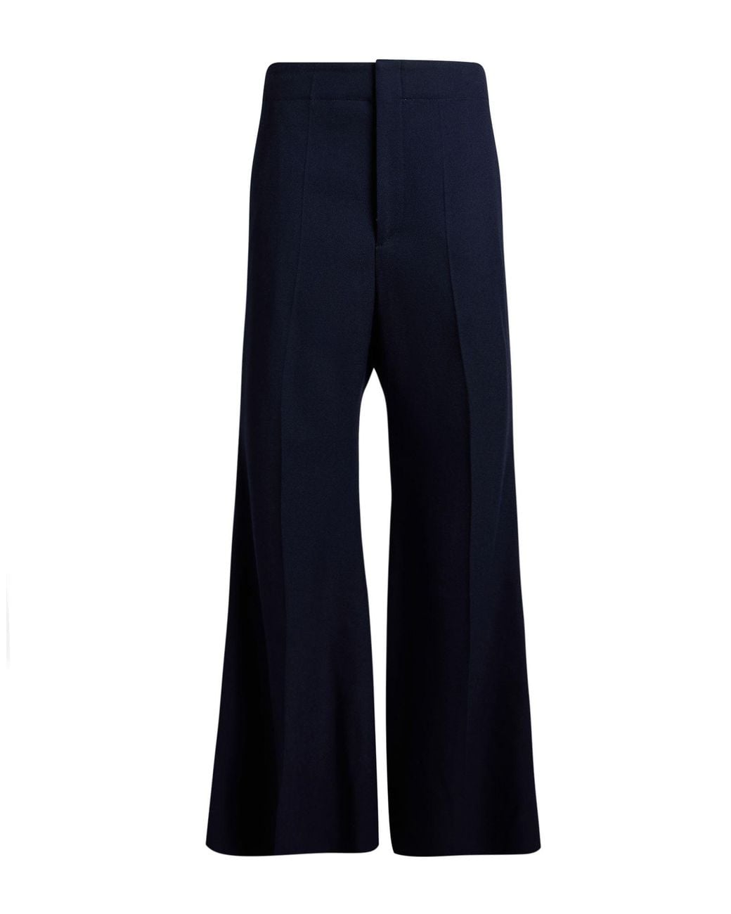 Victoria Beckham Blue Midnight Pants Virgin Wool, Polyamide, Elastane
