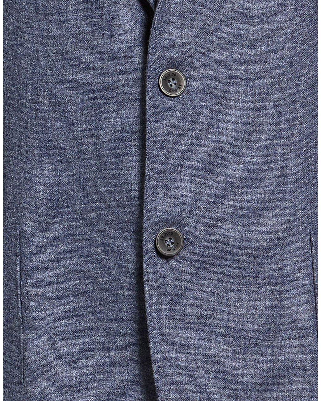 AT.P.CO Blue Blazer Virgin Wool, Polyester, Elastane for men