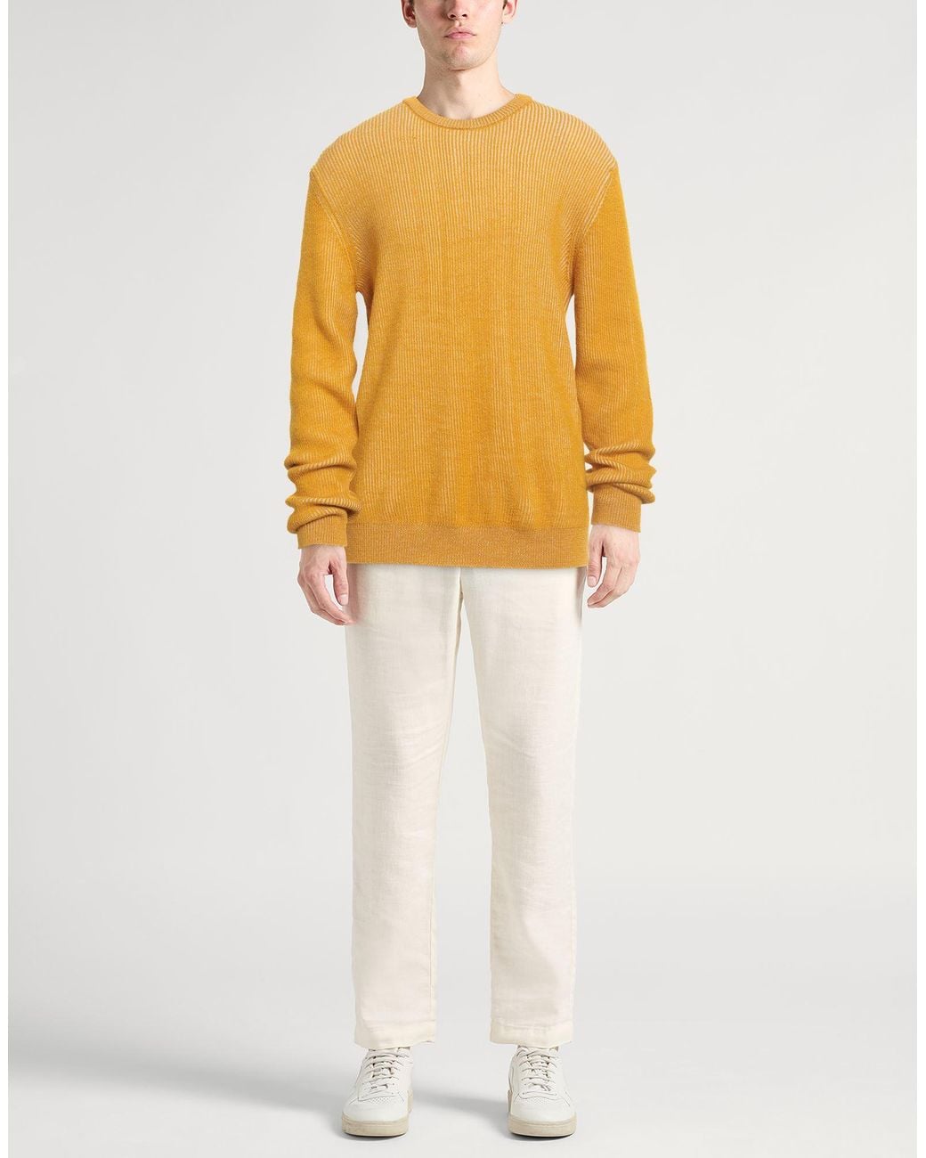 Roberto Collina Pullover in Yellow für Herren
