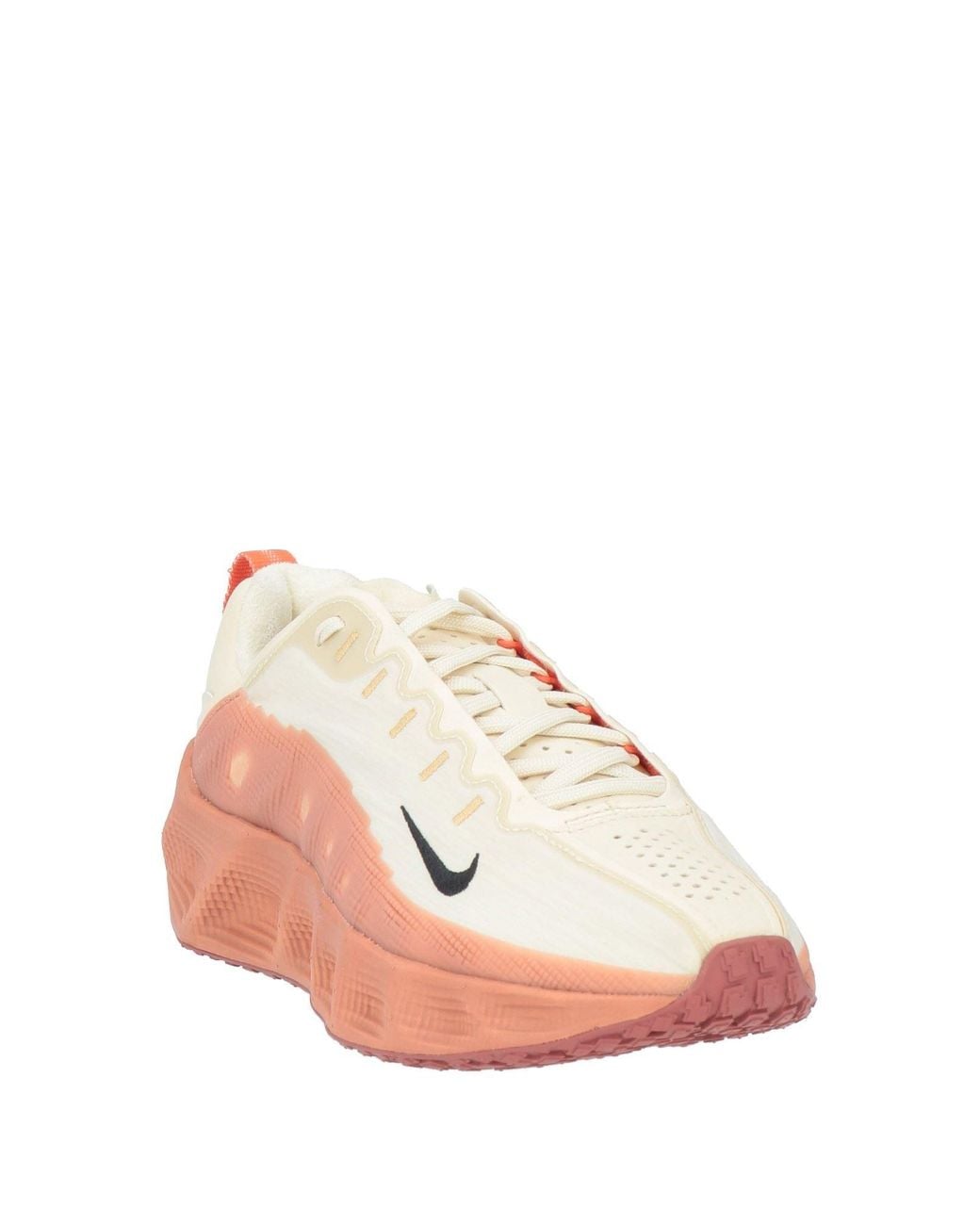 Nike Pink Ivory Sneakers Textile Fibers, Synthetic Material for men