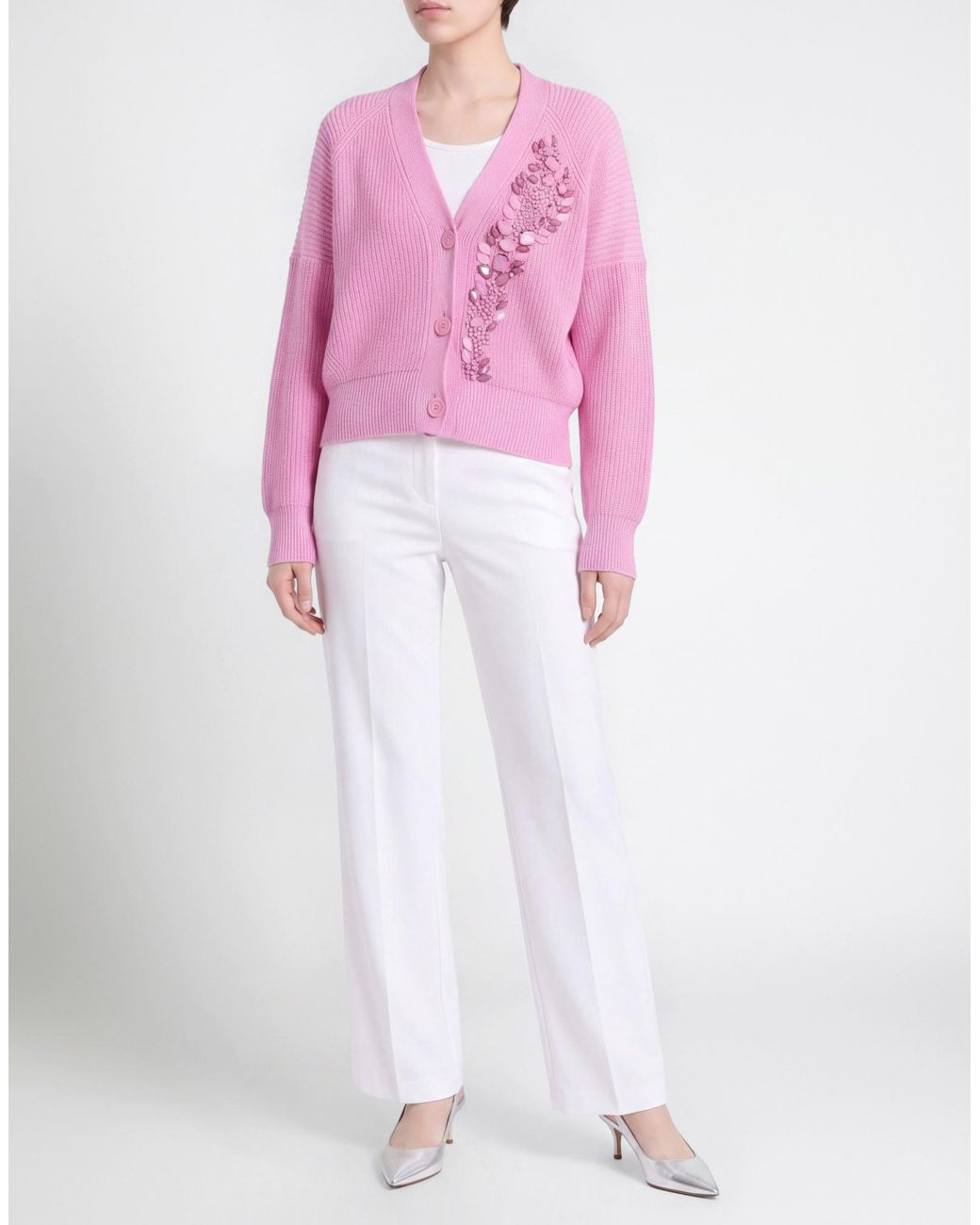 Anna Molinari Pink Cardigans
