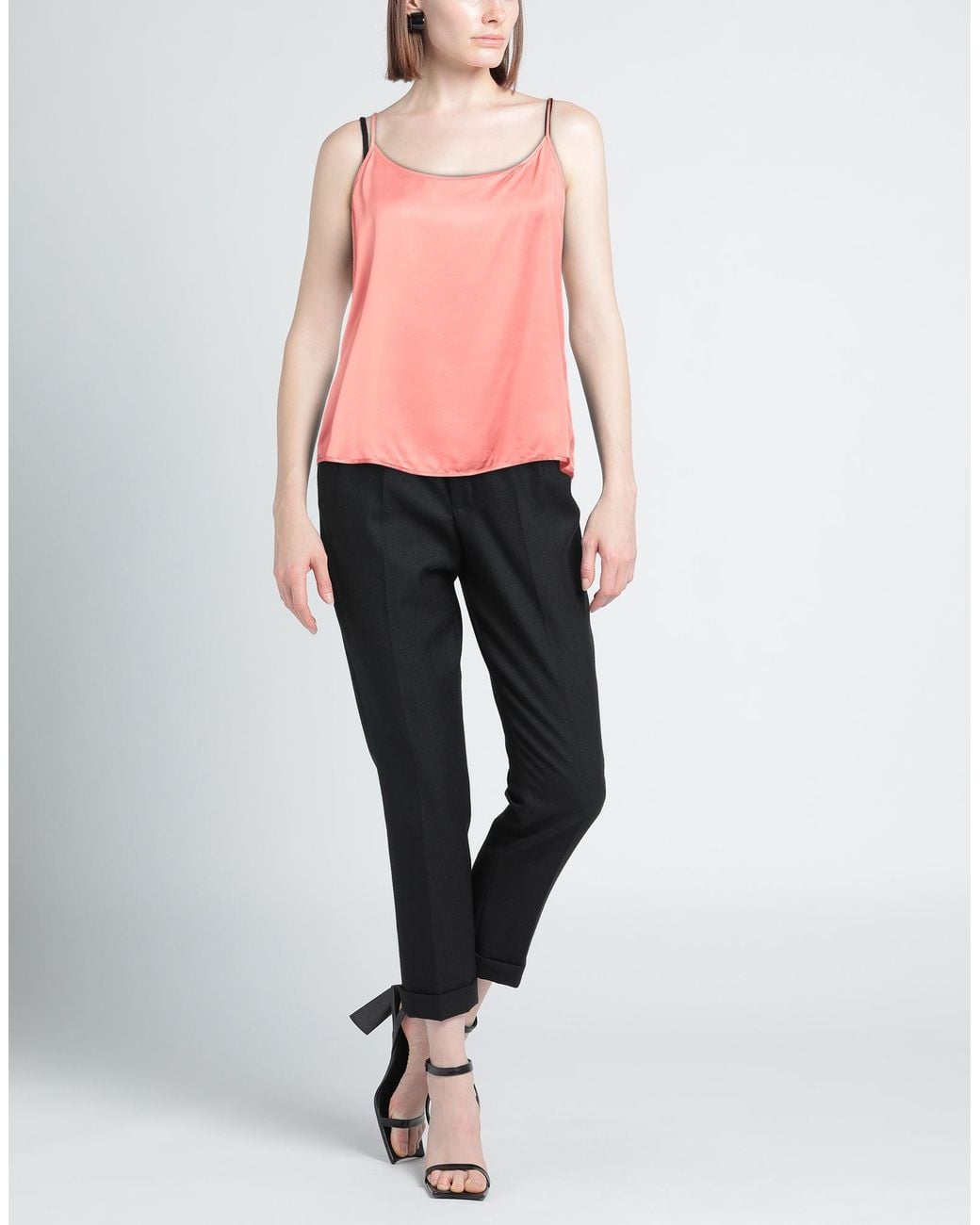 Rossopuro Pink Coral Top Viscose