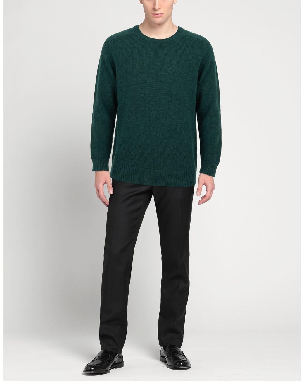 FILIPPO DE LAURENTIIS Green Sweaters for men