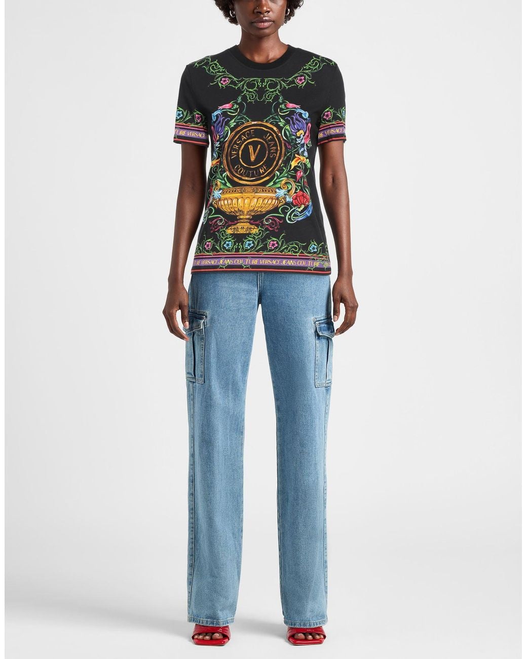 Versace Jeans Couture Green T-shirt