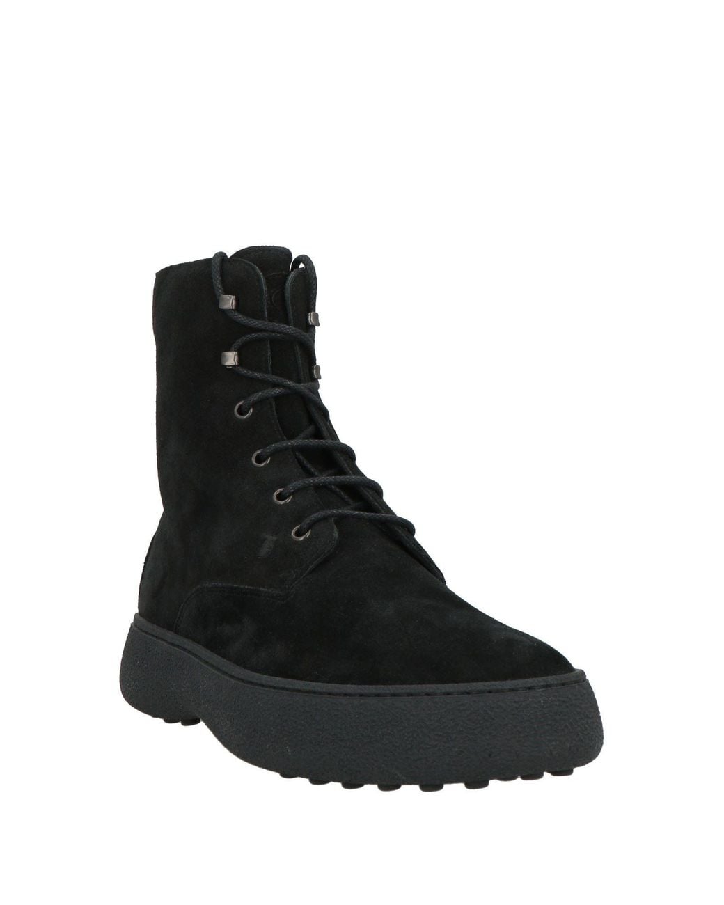 Tod's Black Ankle Boots Leather for men