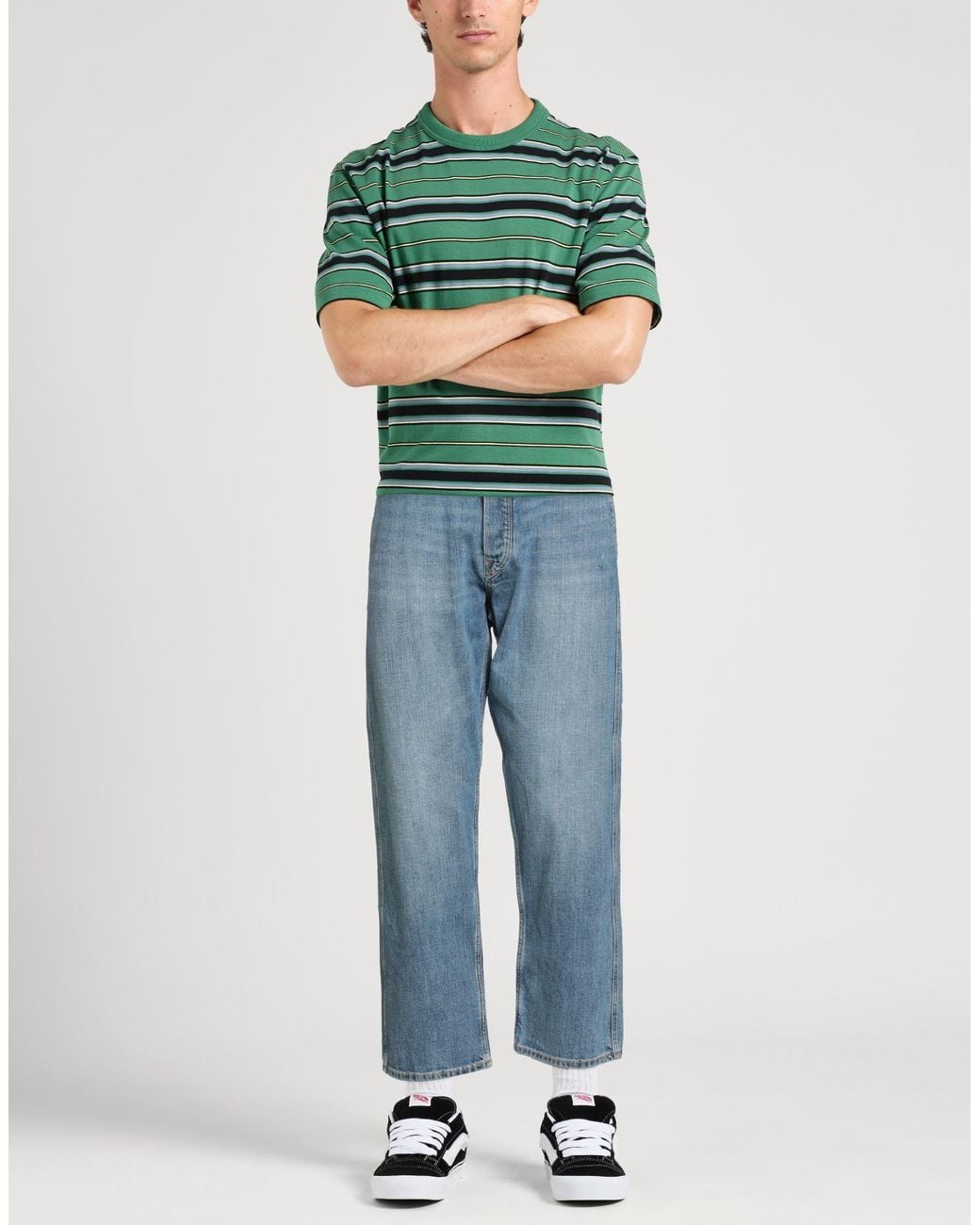 Jack & Jones Blue Jeans Cotton, Polyester, Recycled Cotton, Elastane for men