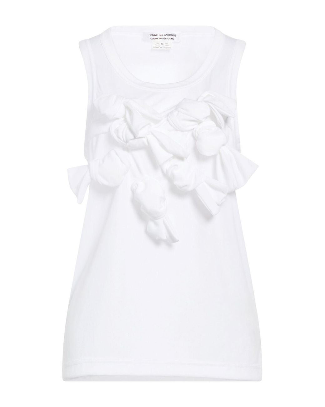 Comme des Garçons White Top Polyester