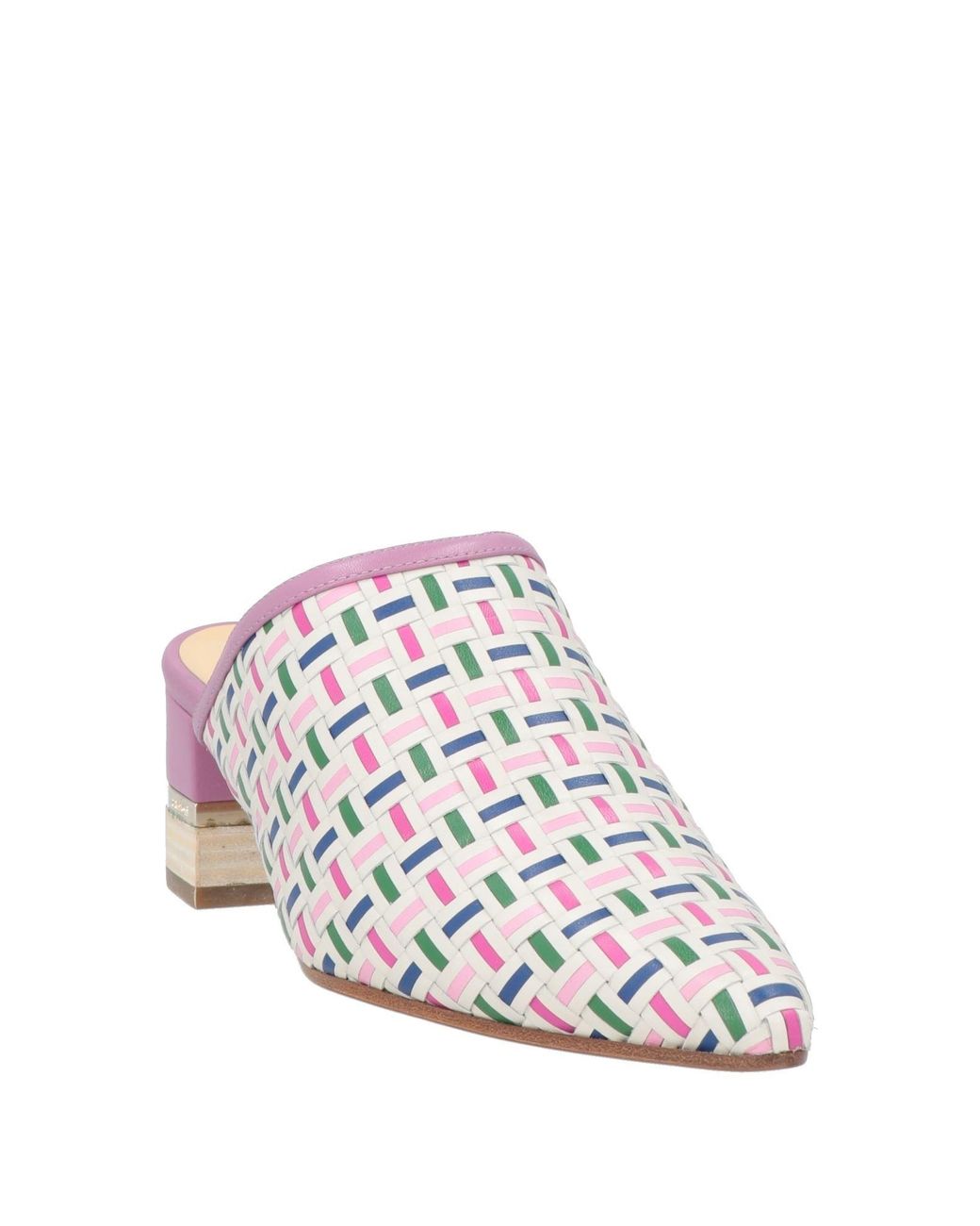 Testoni White Mules & Clogs