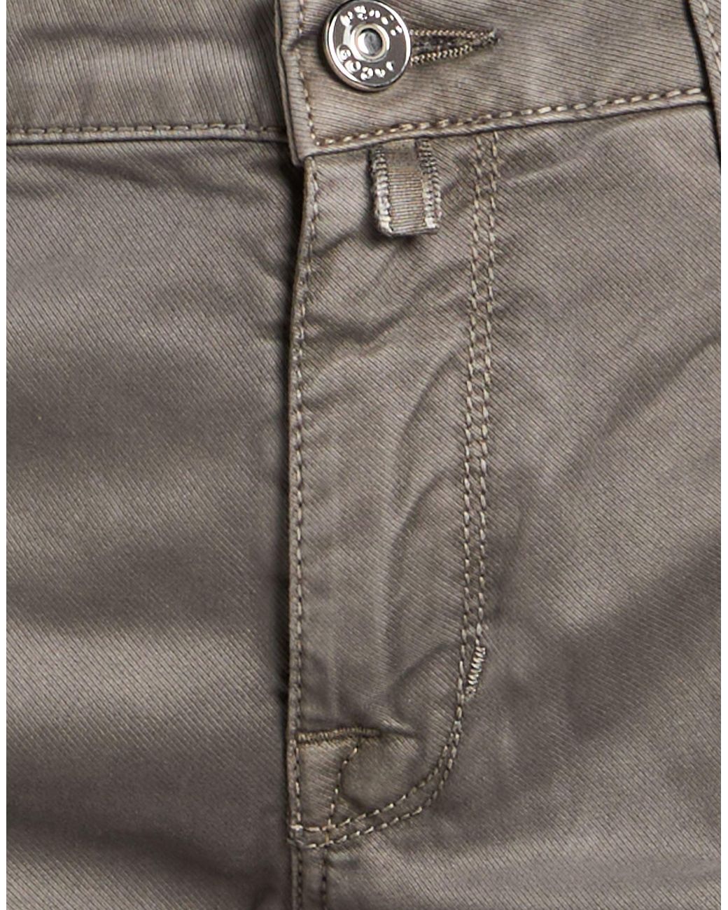 Jacob Cohen Gray Pants Modal, Cotton, Elastane for men