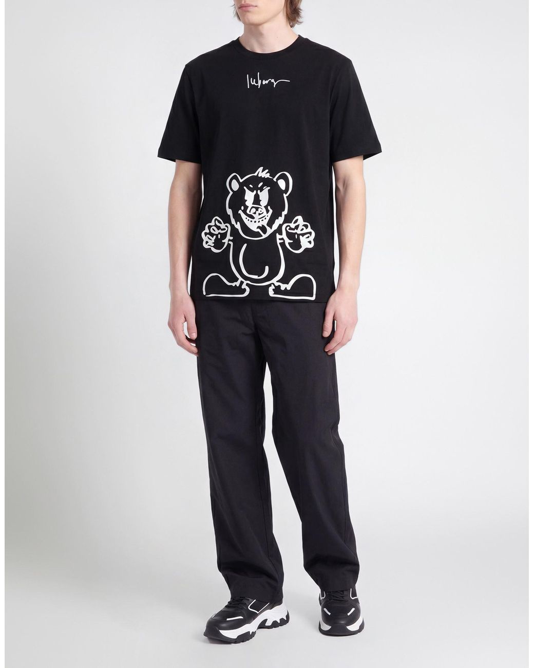 Iceberg Black T-Shirt for men