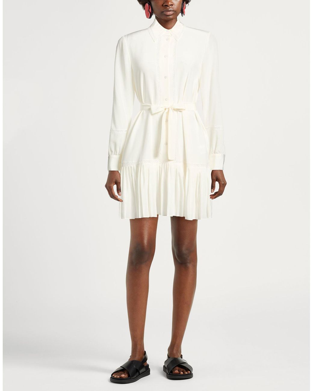 Paul & Joe White Mini Dresses