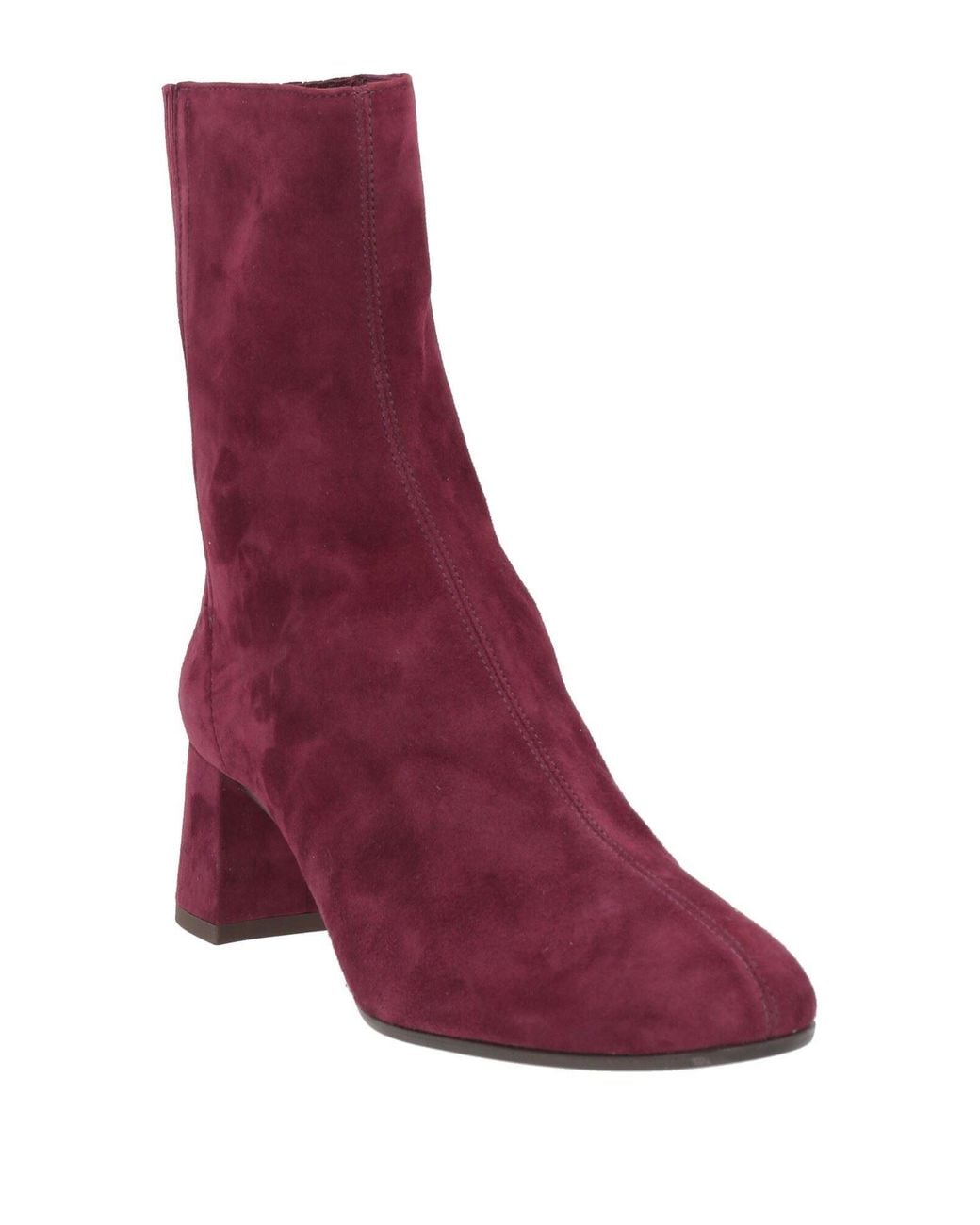 Aquazzura Purple Ankle Boots Leather