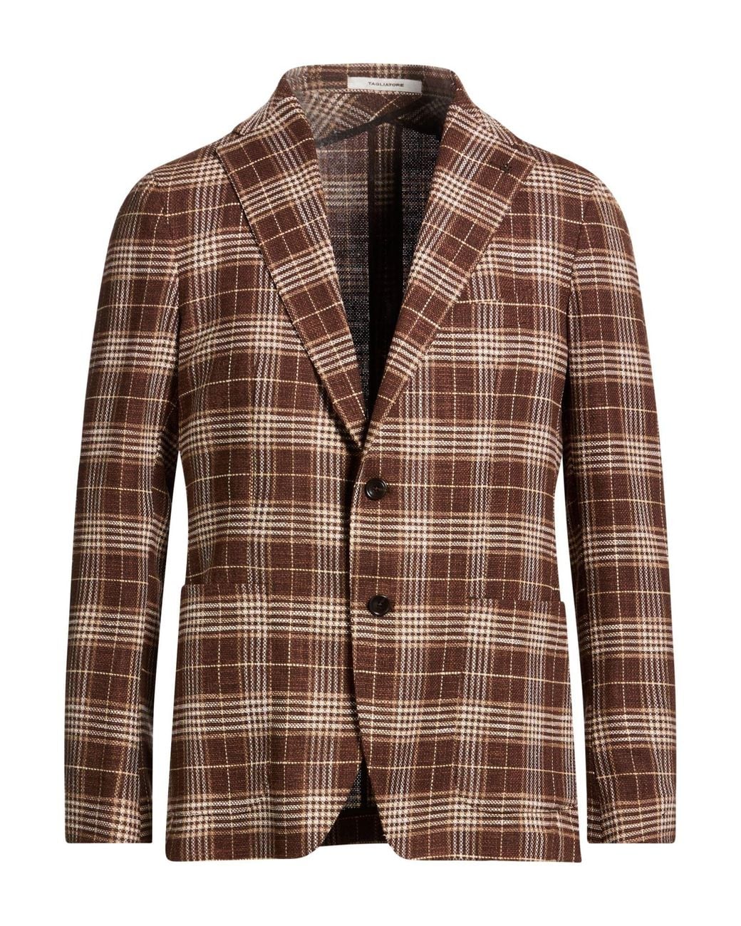 Tagliatore Brown Blazer for men