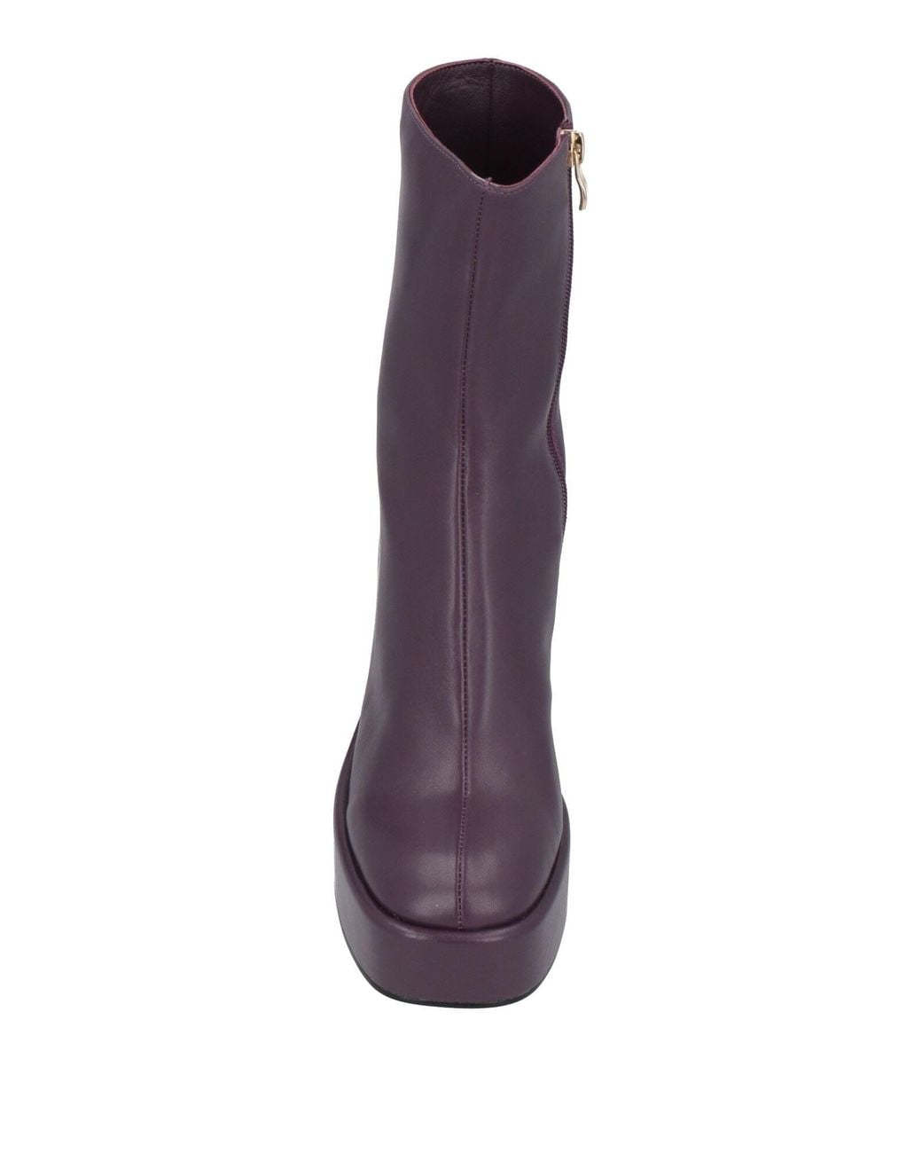 Jeannot Purple Ankle Boots