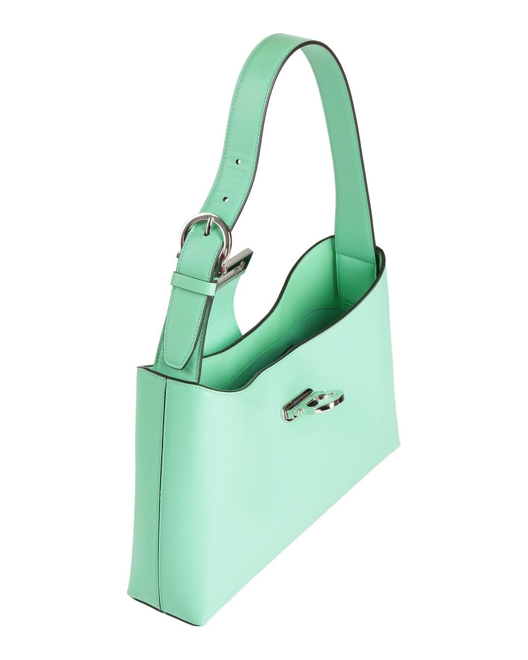 Ferragamo Green Handbag Calfskin