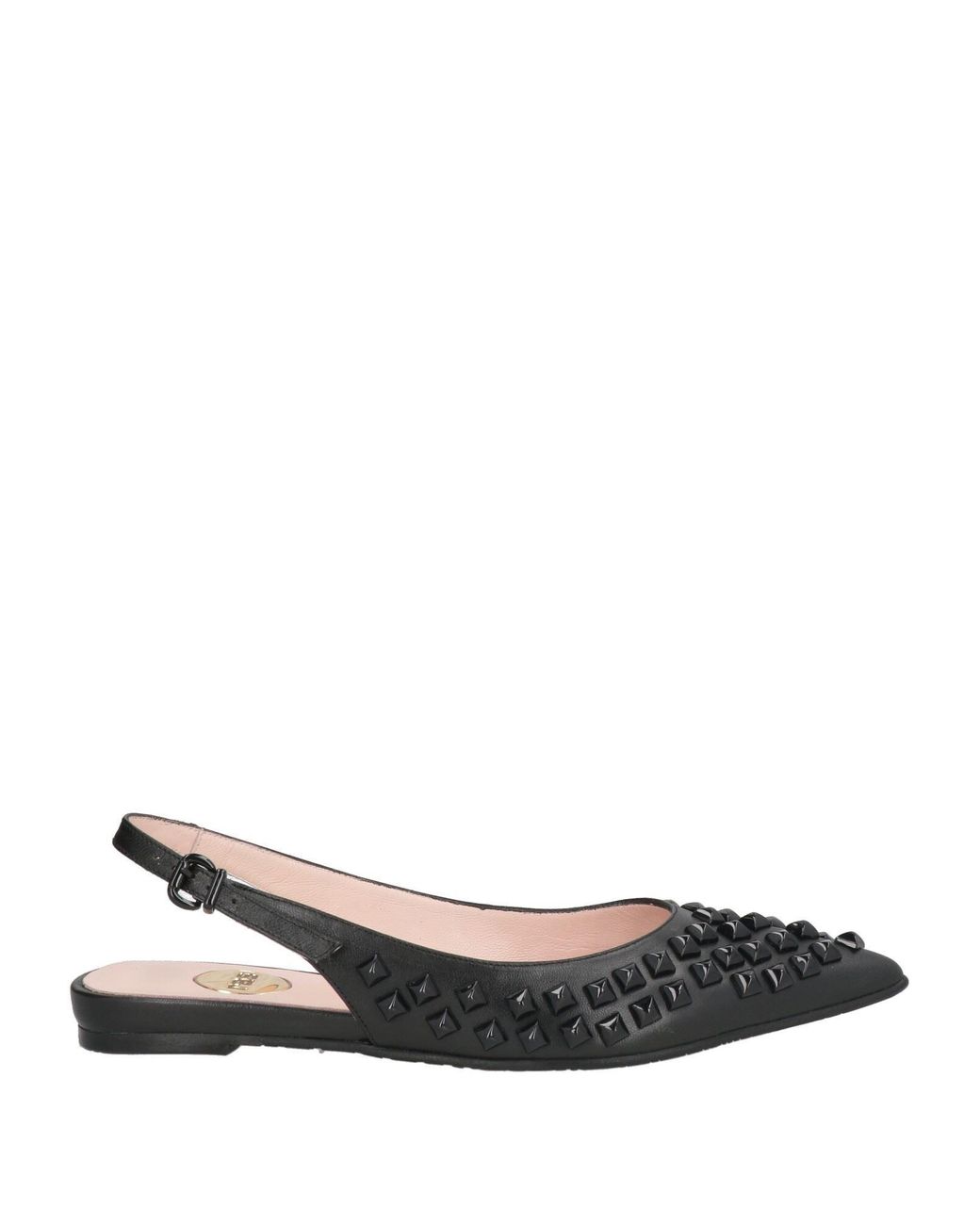 Ras Ballet Flats Leather in Black | Lyst