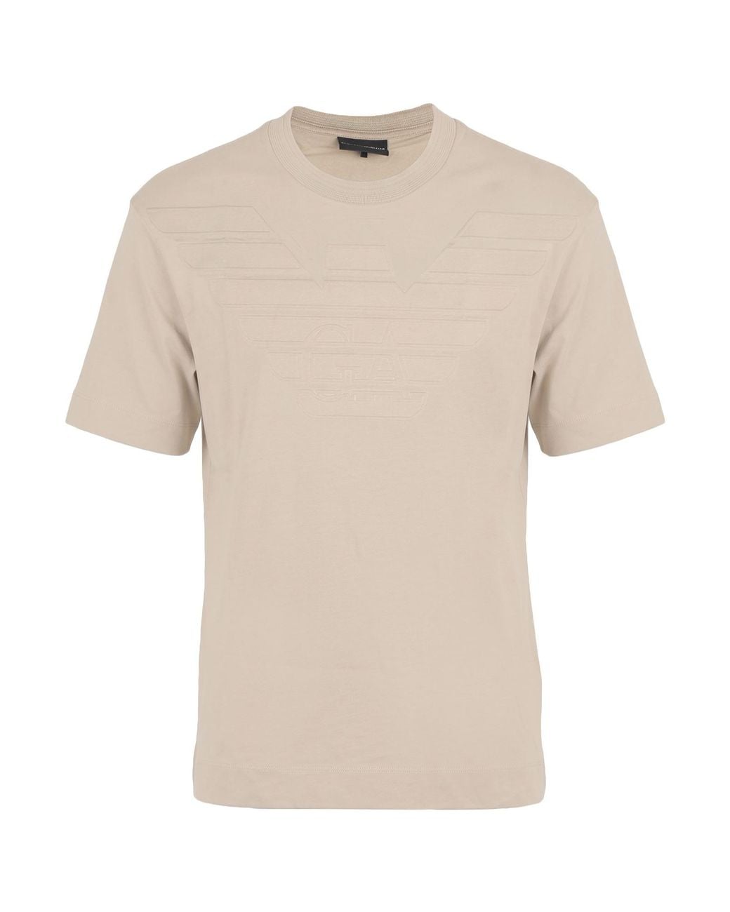 Emporio Armani Natural T-Shirt Cotton for men
