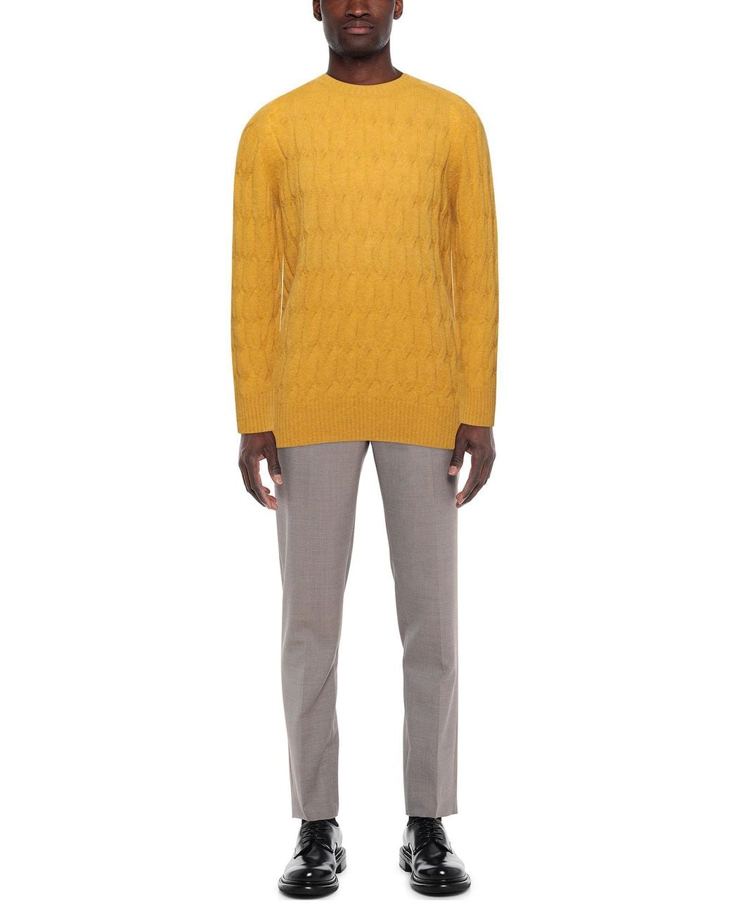 Pullover Brooksfield de hombre de color Yellow